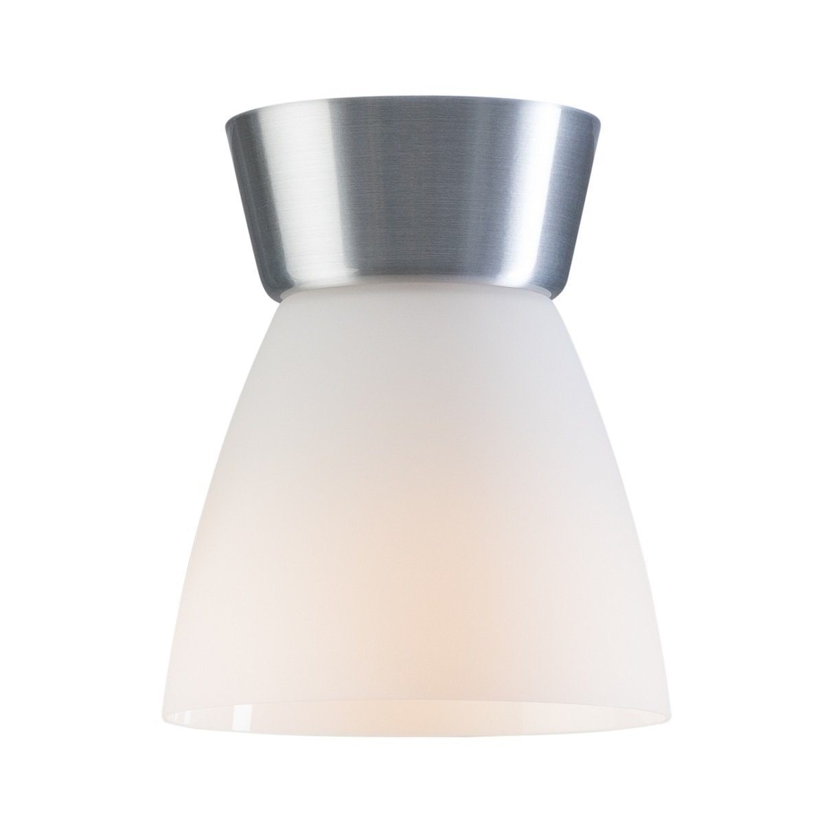 Belid Bizzo Deckenleuchte aluminium Glas opal E27