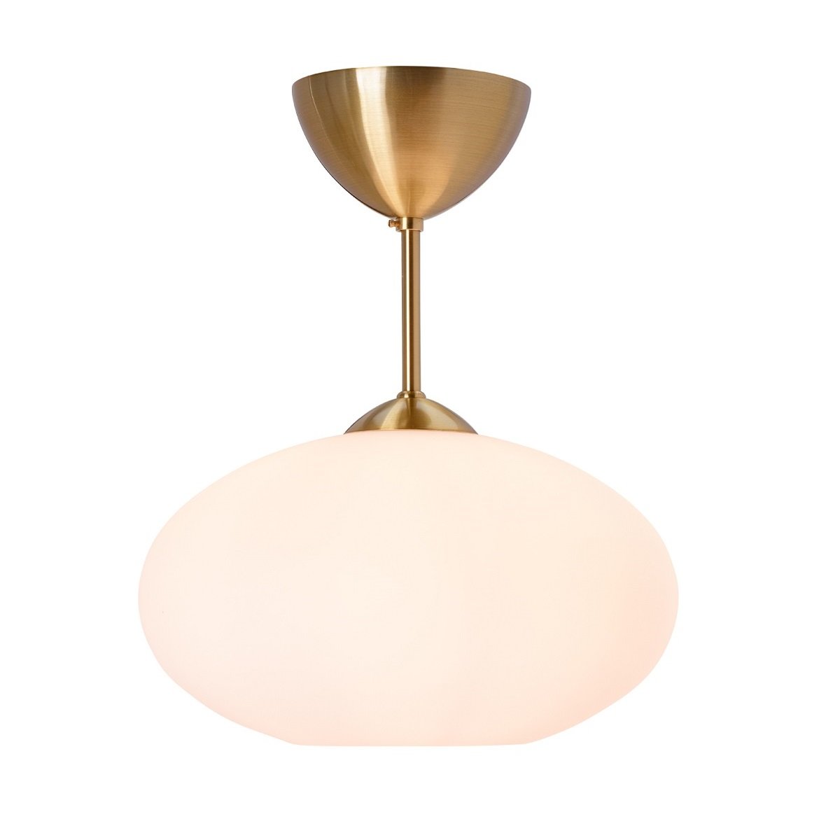Belid Bullo Deckenleuchte 270mm messing Glas opal E27