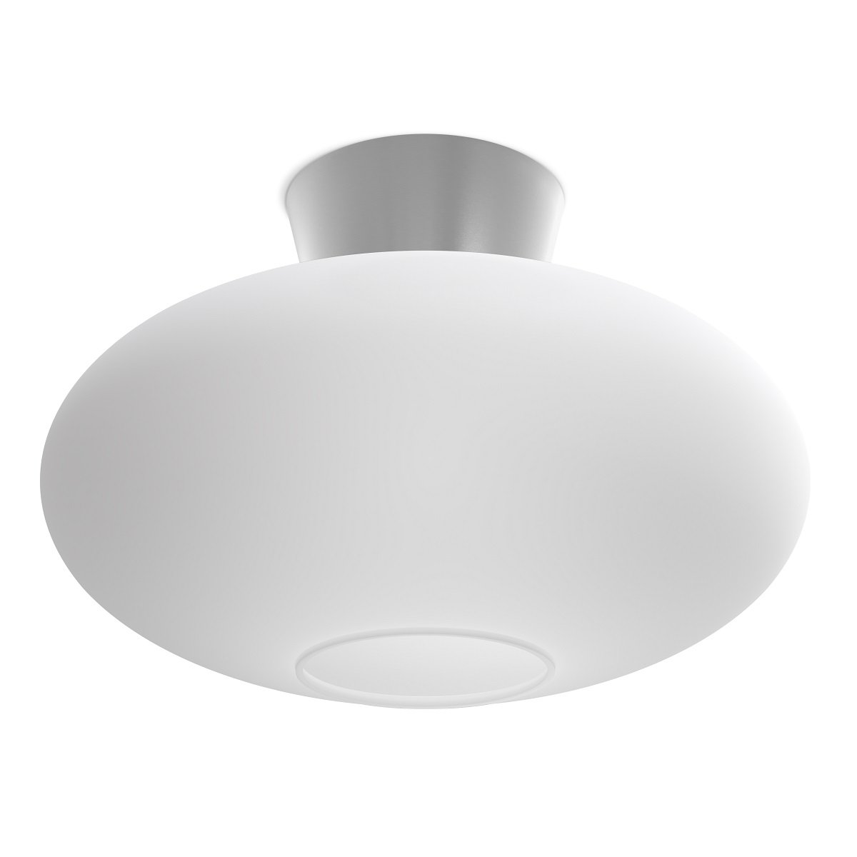 Belid Bullo XL Deckenleuchte aluminium opal 38cm E27