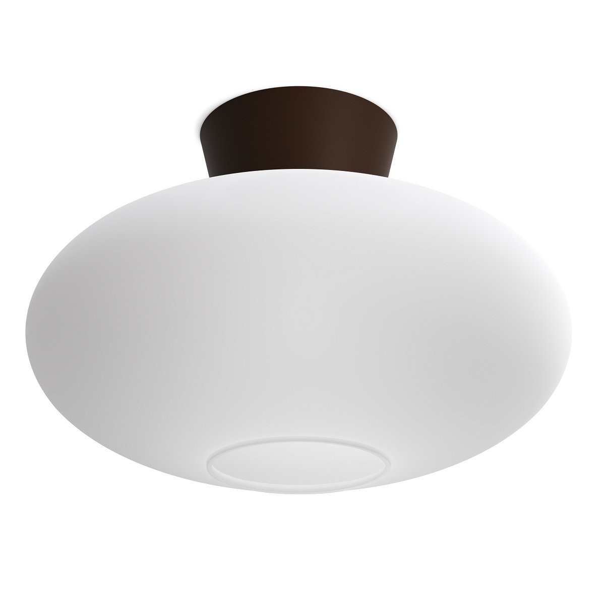 Belid Bullo XL Deckenleuchte kupferfarben opal 38cm E27