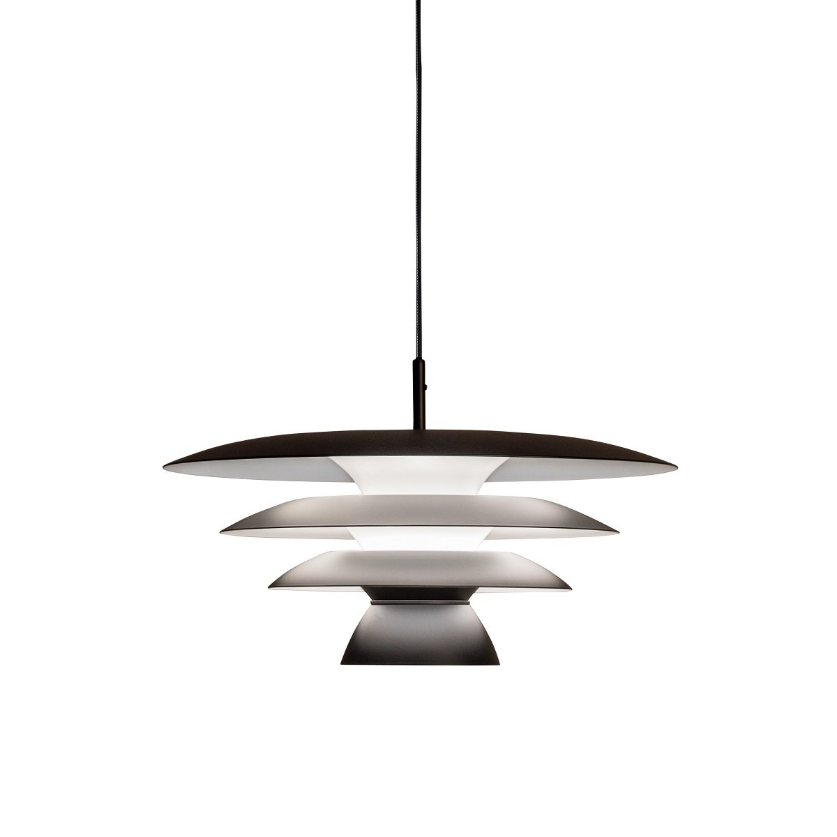Belid DaVinci Pendelleuchte schwarz matt 430mm E27