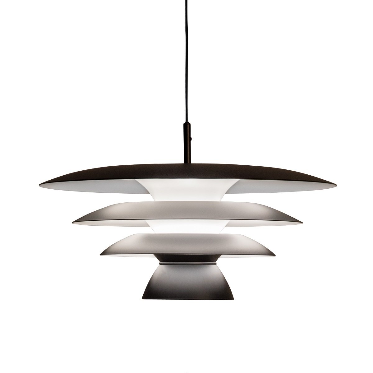 Belid DaVinci Pendelleuchte schwarz matt 500mm E27