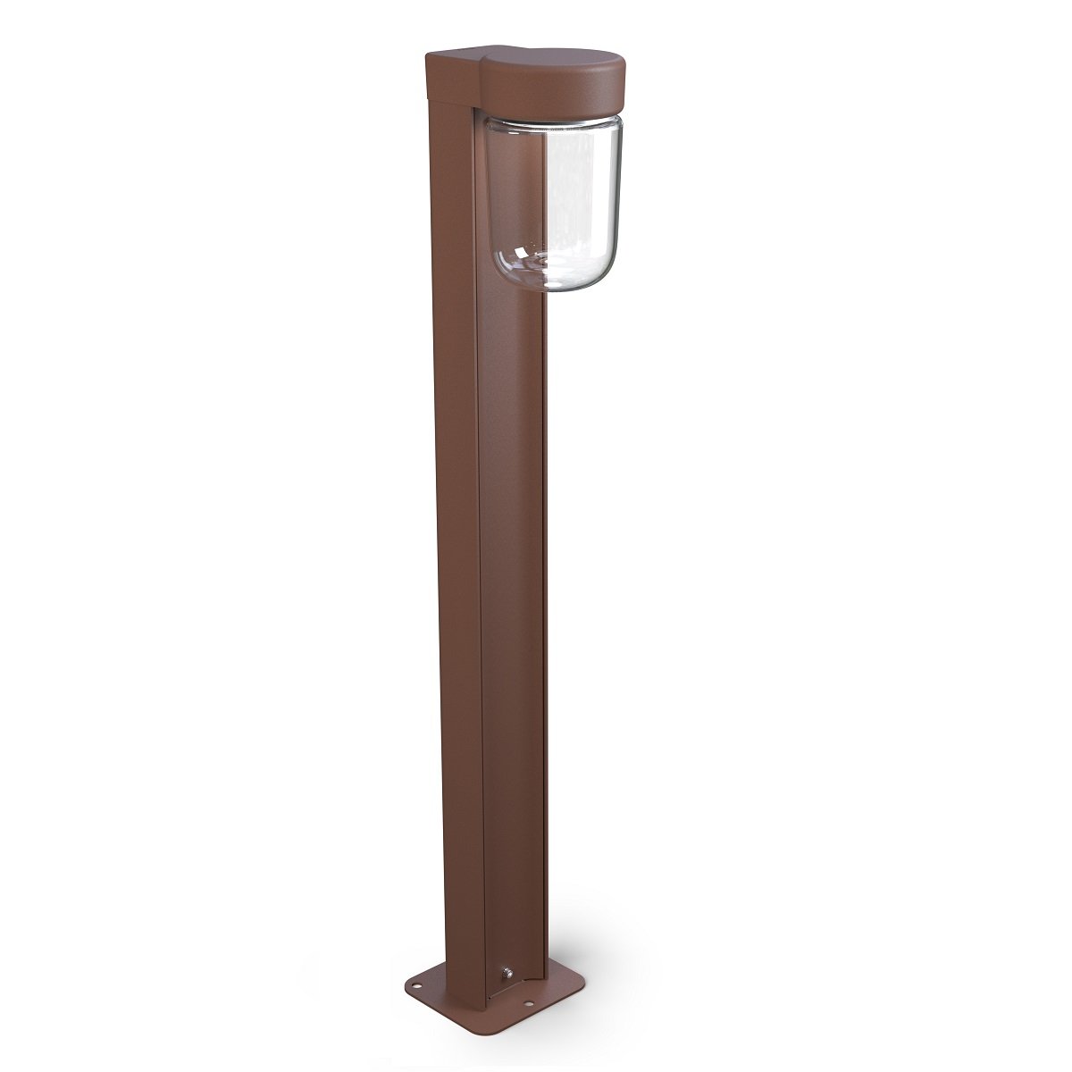 Belid Moon LED Pollerleuchte rostbraun IP44 95cm 3000K