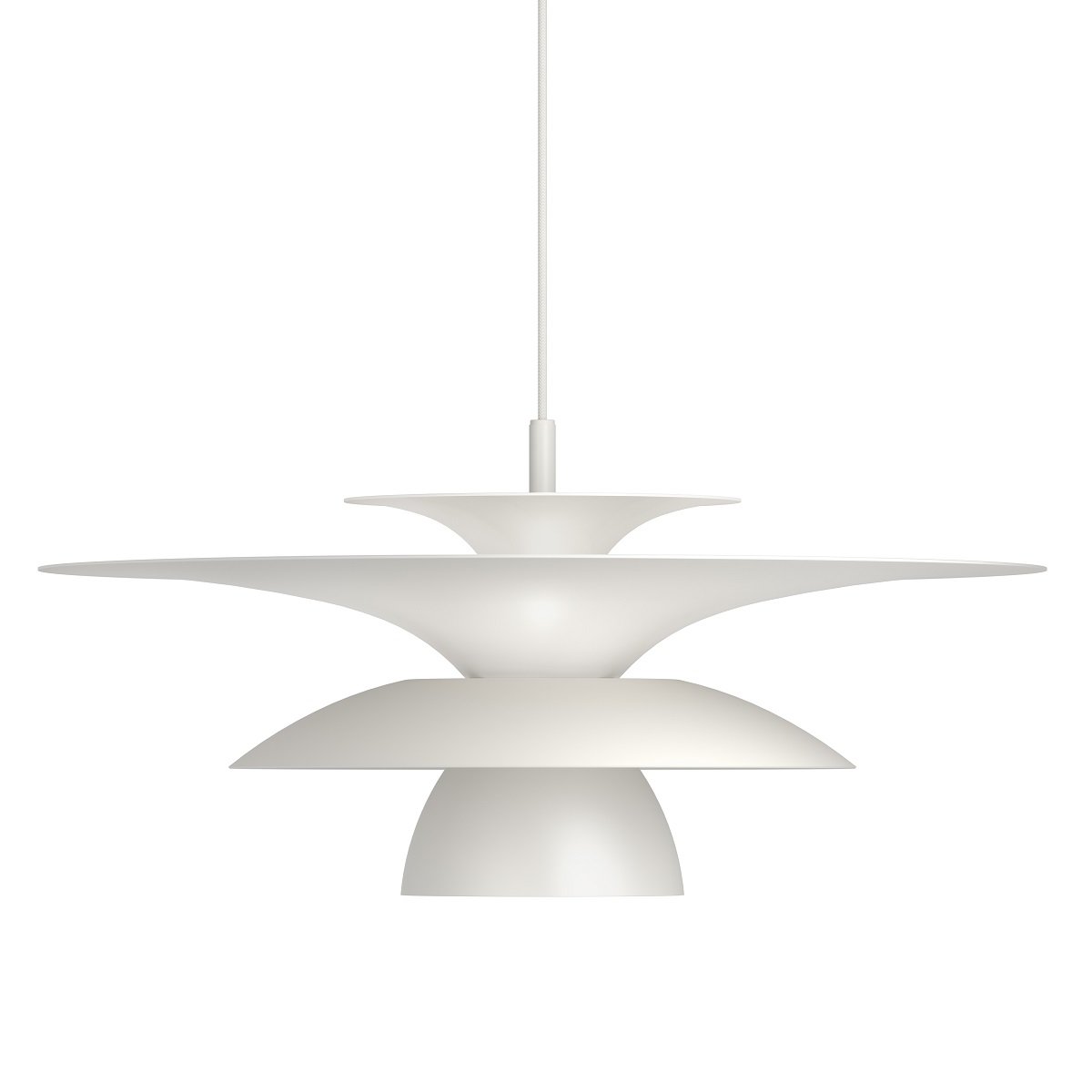 Belid Picasso Pendelleuchte 50cm weiss matt G9