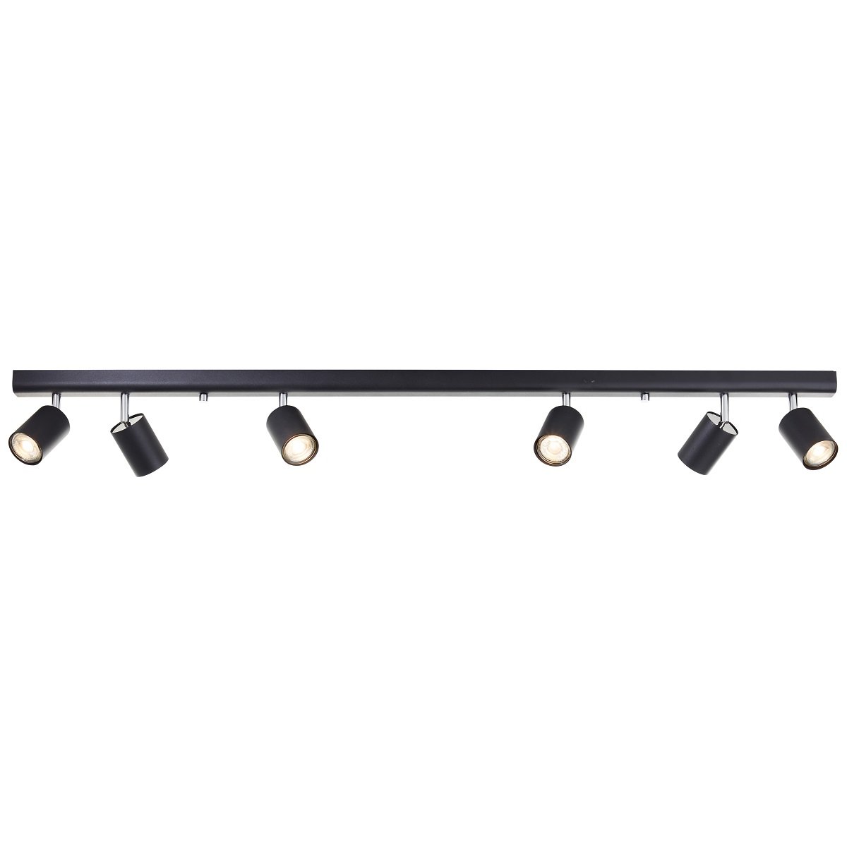 Brilliant AG Leuchten 94416-06 Different Spotbalken 6- flammig schwarz GU10