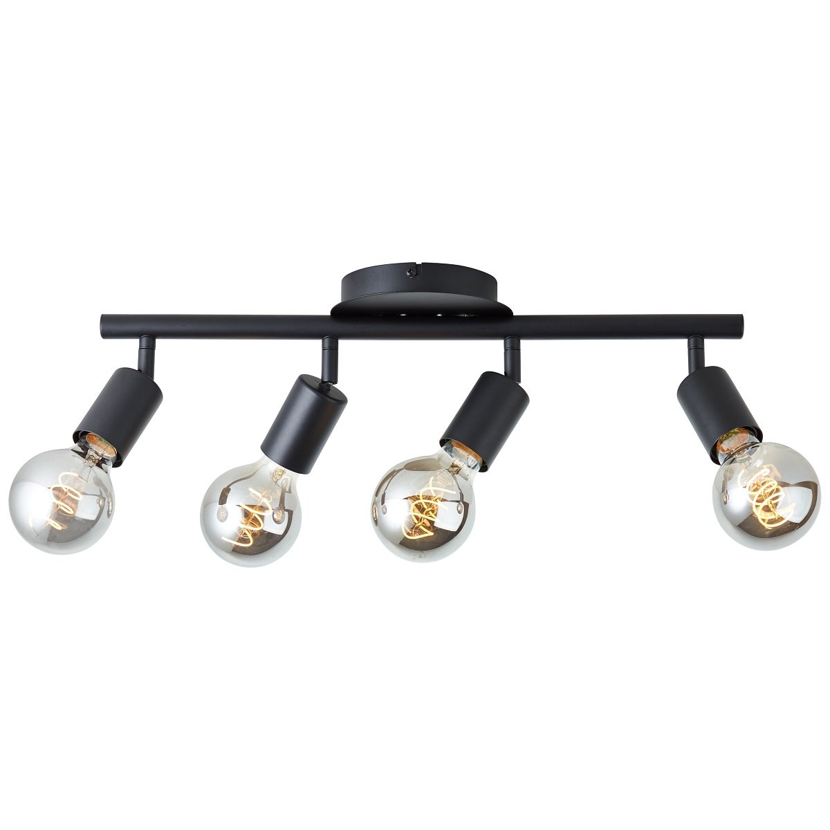 Brilliant AG Leuchten 99683-06 Tiffany Deckenspot 4-flammig schwarz