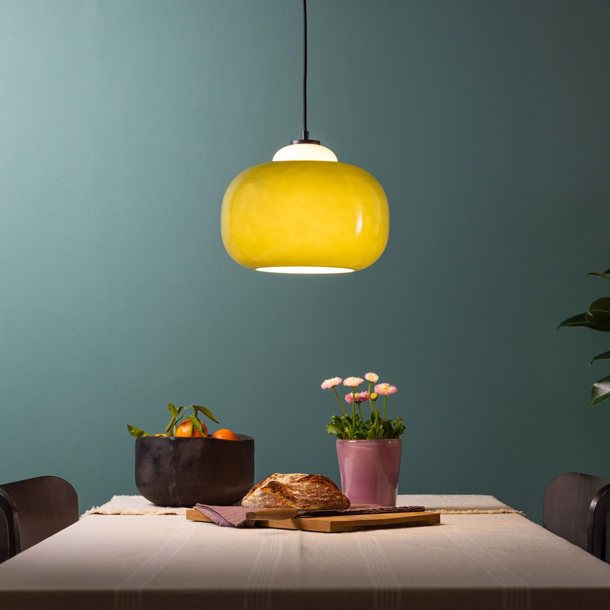 Brilliant AG Leuchten 99860-04 Blop Pendelleuchte 30cm Glas Gr�n