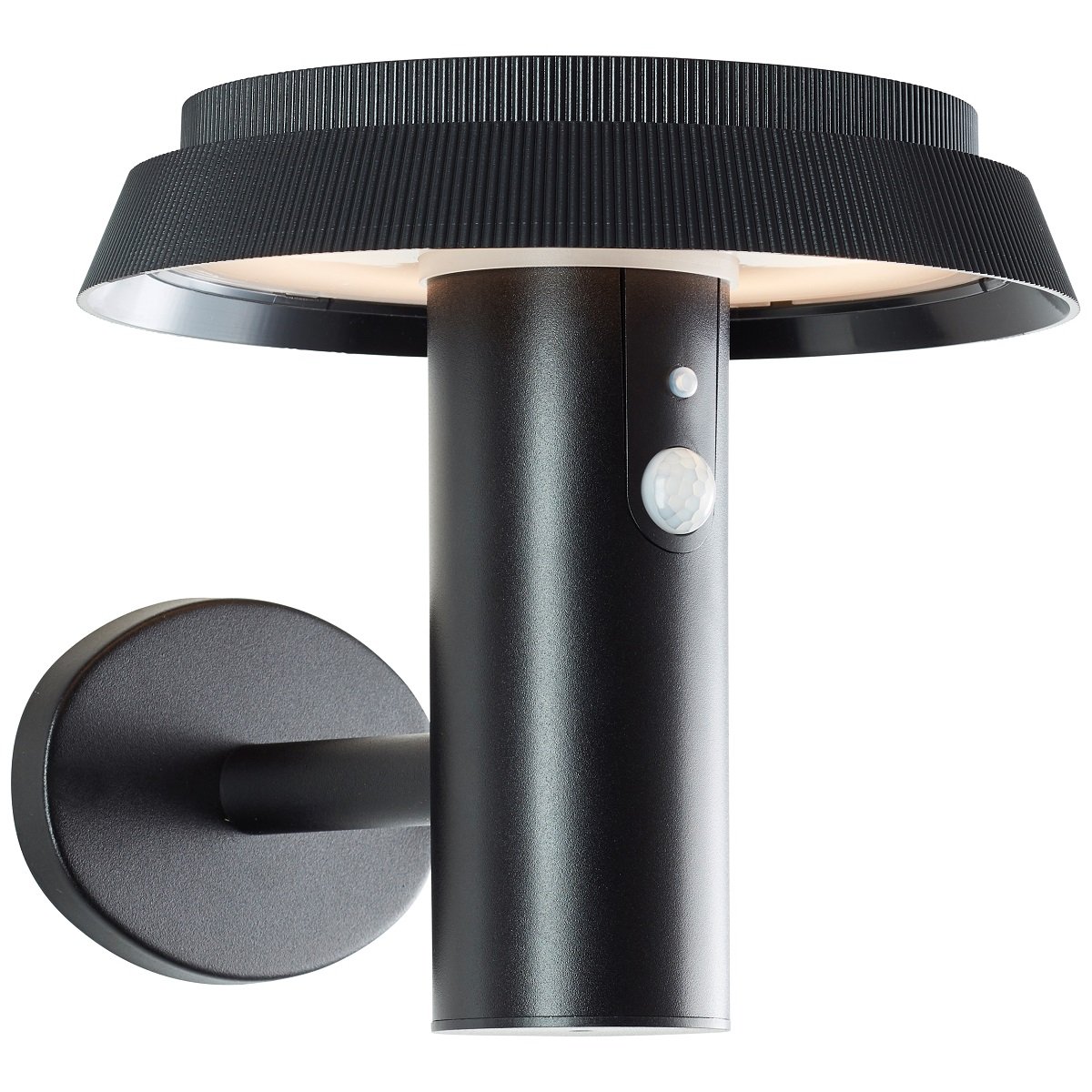 Brilliant AG Leuchten G40430-06 Alvero LED Solar Au�enwandleuchte mit Bewegungsmelder