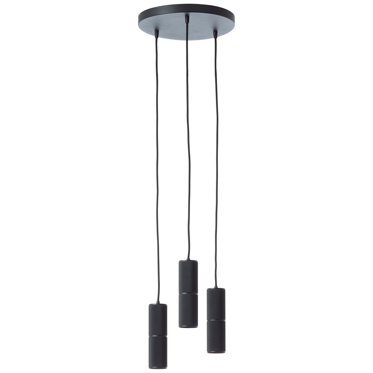 Brilliant AG Leuchten  G80051-76 Marty LED Pendelleuchte 3-flammig sand schwarz