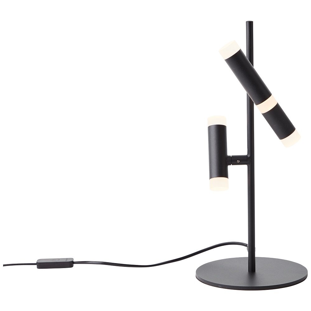 Brilliant Leuchten G93158-06 LED Tischleuchte Lagano schwarz 3000K 