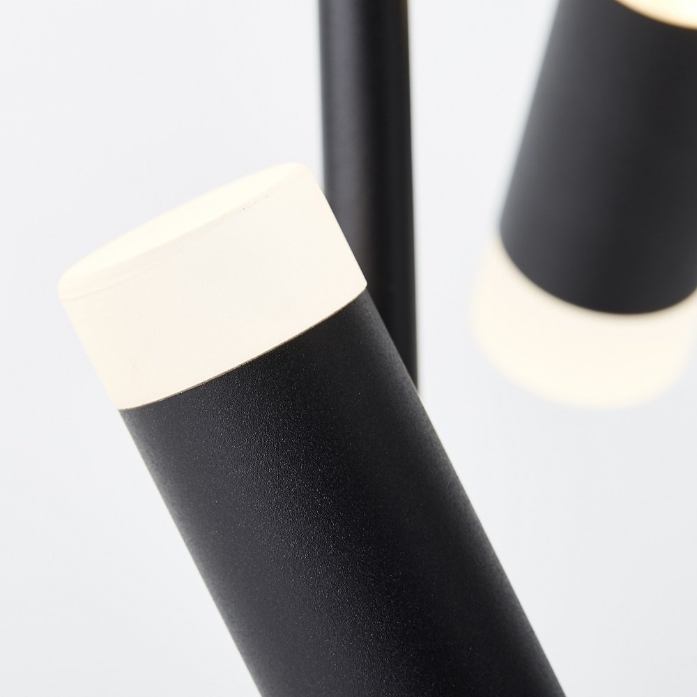 Brilliant Leuchten G93158-06 LED Tischleuchte Lagano schwarz 3000K  