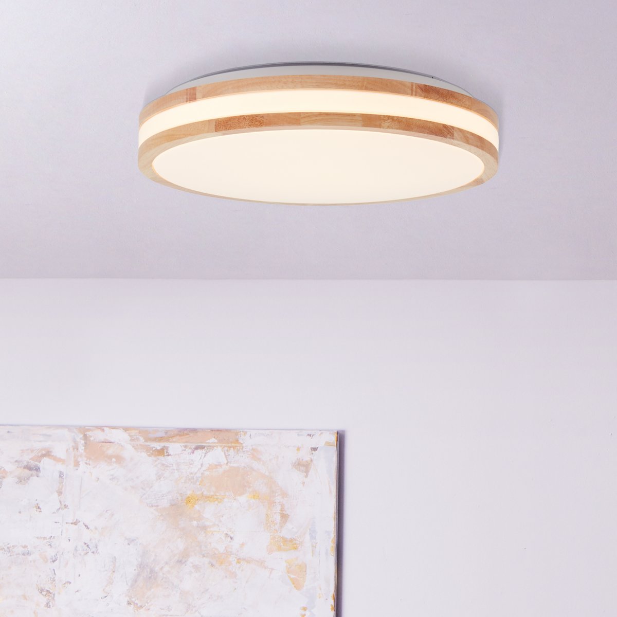 Brilliant Leuchten G99525-75 LED Wand- und Deckenleuchte Laskos 38cm 3000K