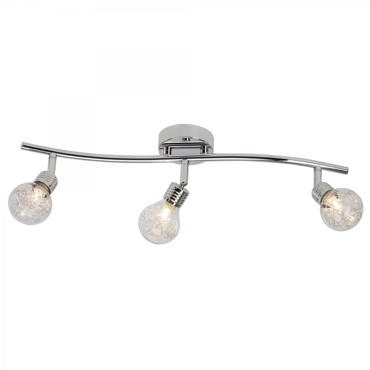 Brilliant Leuchten No. 21216-15 Spotrohr Bulb G9 3-flammig chrom