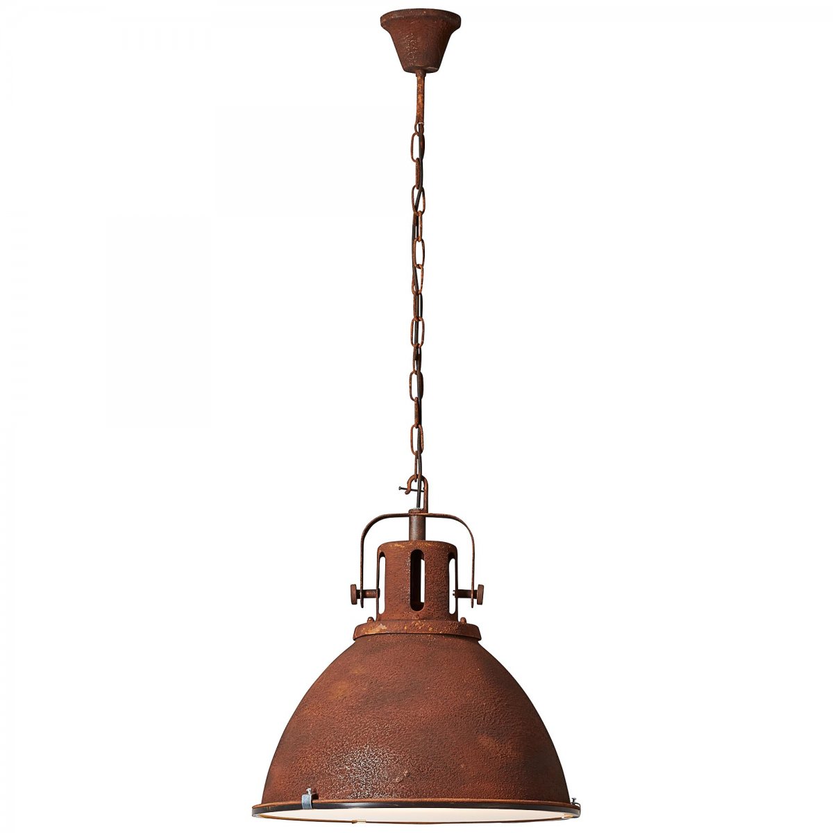 Brilliant Leuchten No. 23770-55 Pendelleuchte Jesper E27 1-flammig rostfarbend 47 cm