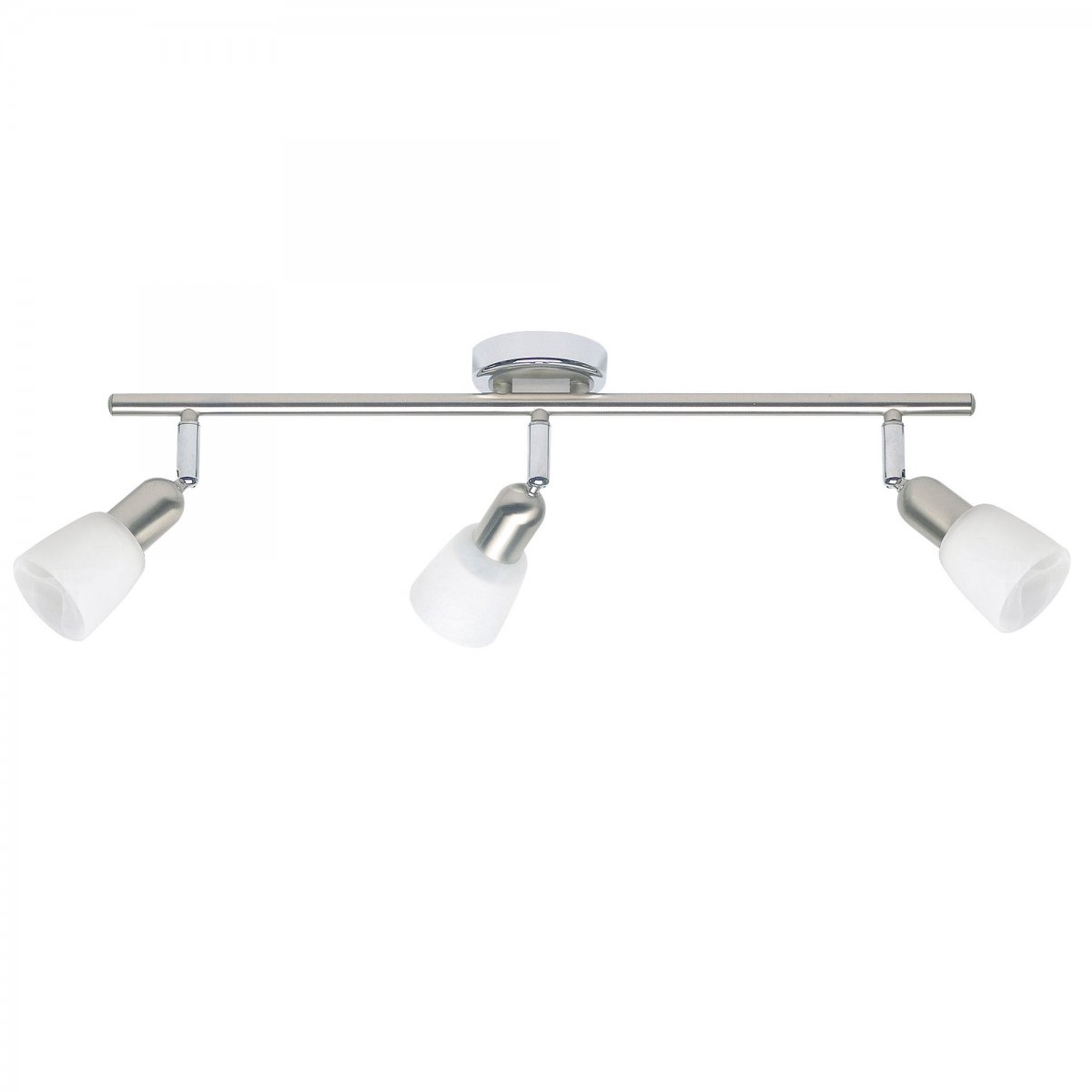 Brilliant Leuchten No. 55316-77 Spotrohr Sofia E14 IP20 3-flammig eisen chrom wei�