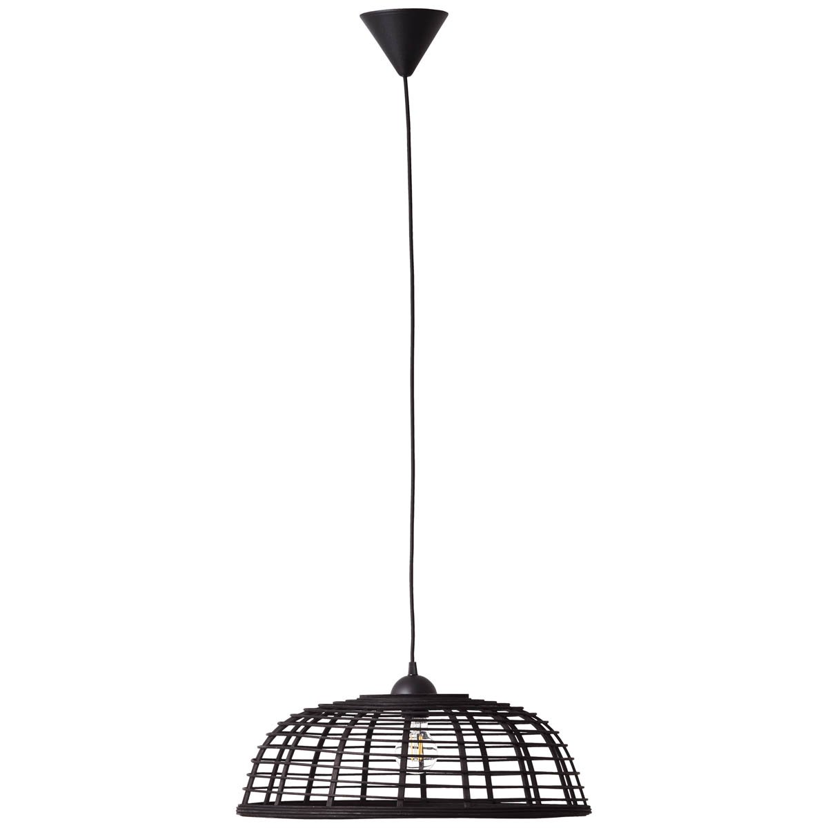 dunkel holz 99190-76 Crosstown No. 47cm --> Lampen & Pendelleuchte Brilliant schwarz Leuchten Leuchten E27 online
