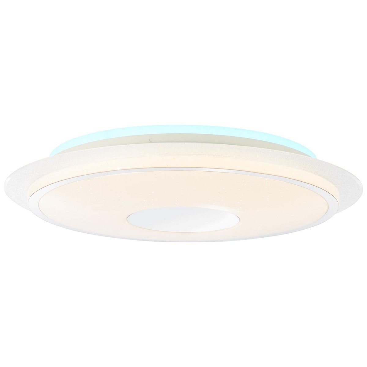 Brilliant Leuchten No. G97039-58 LED Deckenleuchte Viktor Ø 57cm weiß  silber --> Leuchten & Lampen online kaufen im
