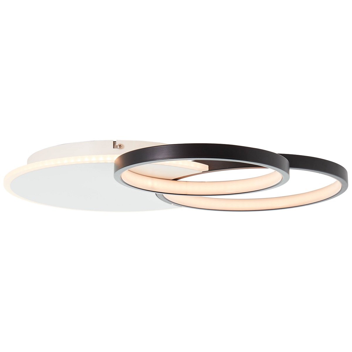 Brilliant Leuchten No. G99386-75 LED Deckenleuchte Davinson 55cm 36W 3000K wei� schwarz