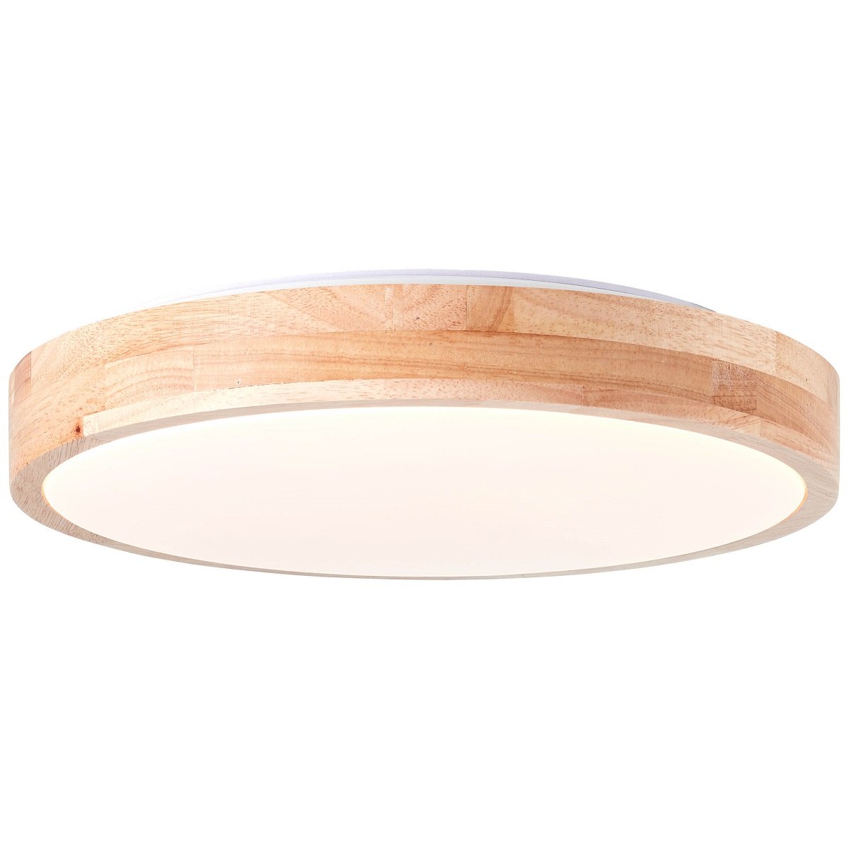 Brilliant Leuchten No. G99414-75 LED Deckenleuchte Slimline 34cm 3100-4200K holz hell wei�