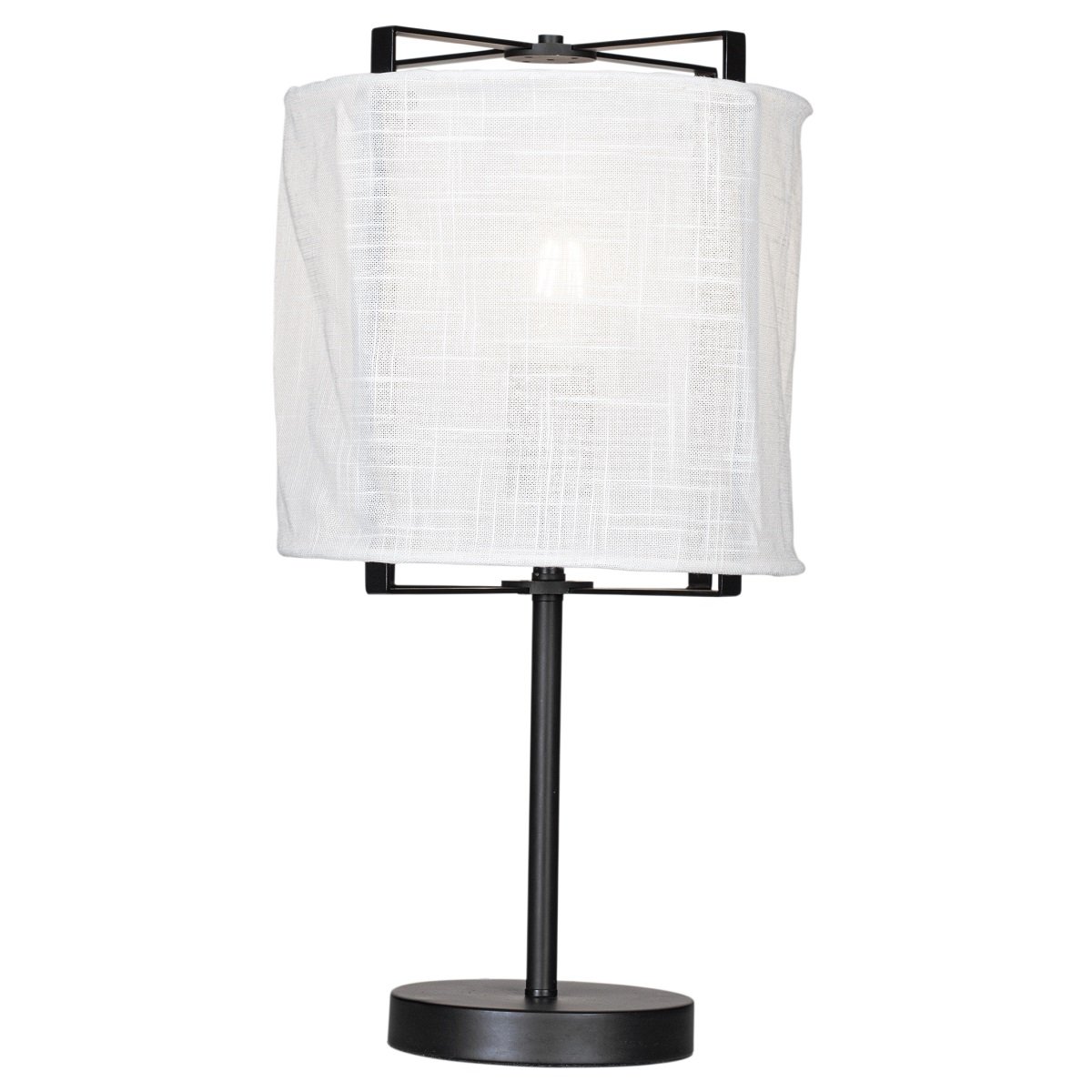 By Ryd�ns 4002430-5000 Tischleuchte Softy schwarz wei� E27