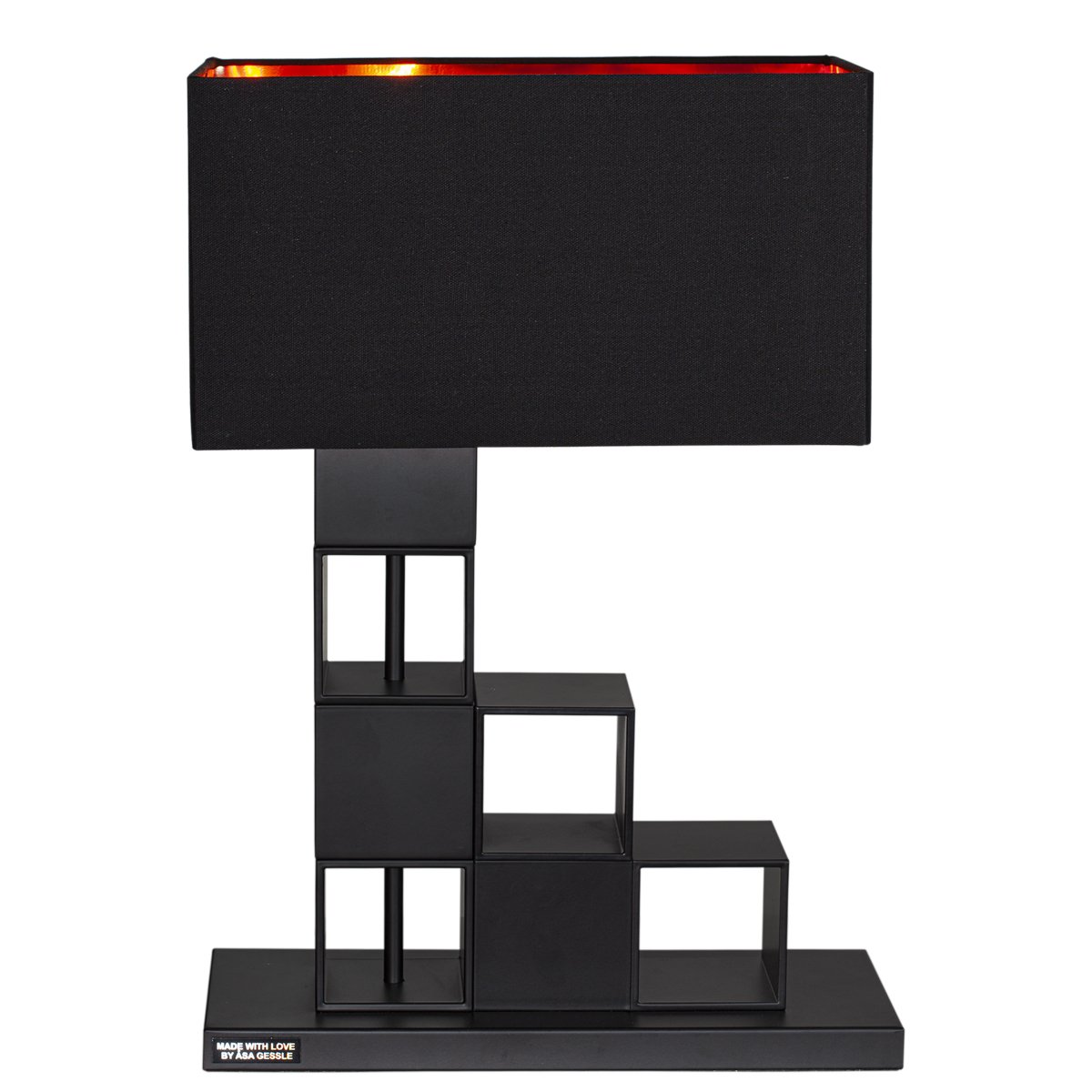 By Ryd�ns 4002540-4002 Tischleuchte Love Is All 56cm mattschwarz E27