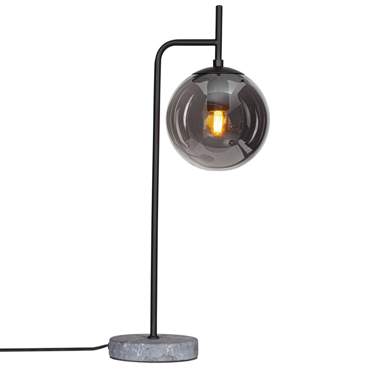 By Ryd�ns 4002550-4505 Tischleuchte Boyle 60cm rauchgrau E27