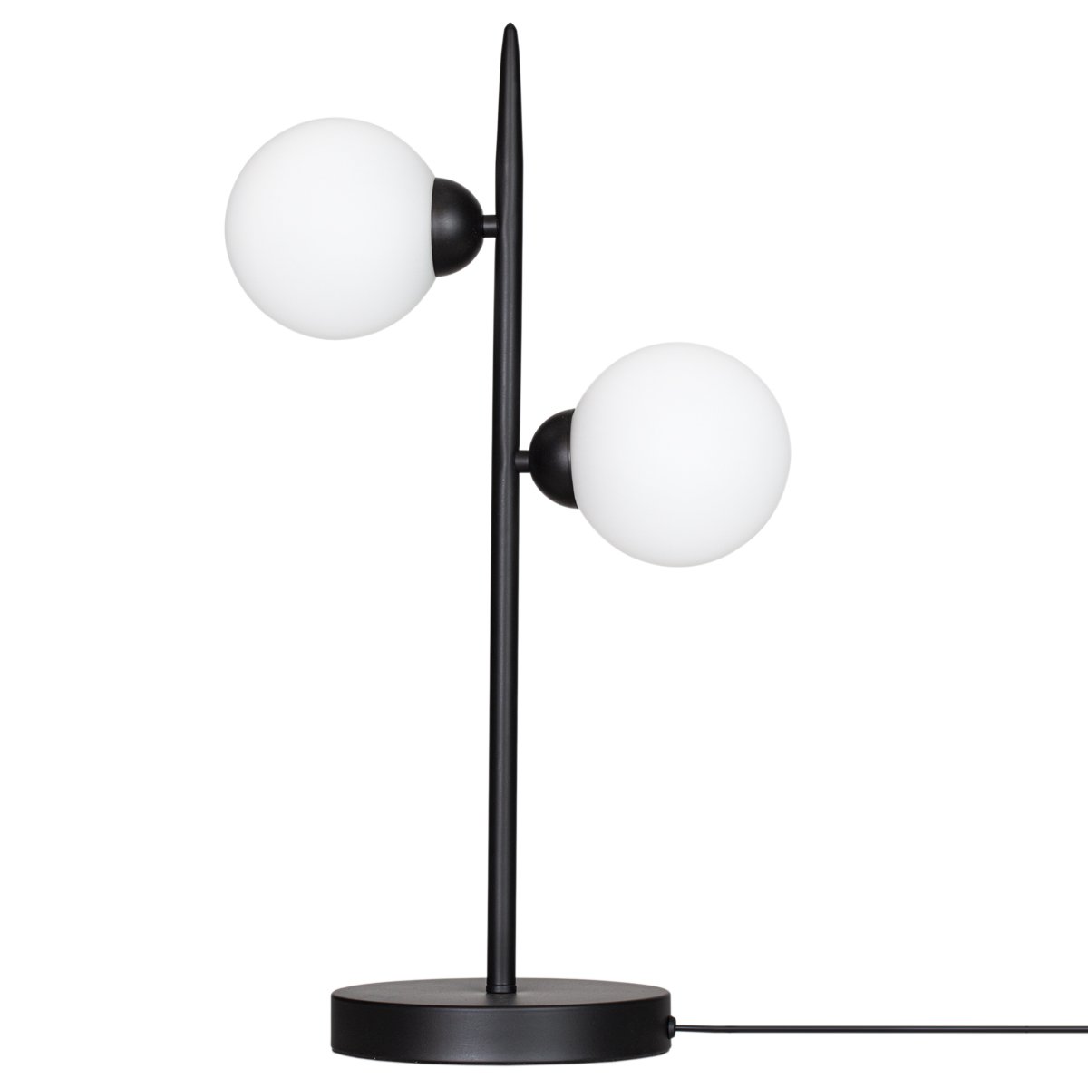 By Ryd�ns 4002560-4002 Tischleuchte Punto 55cm mattschwarz wei� G9