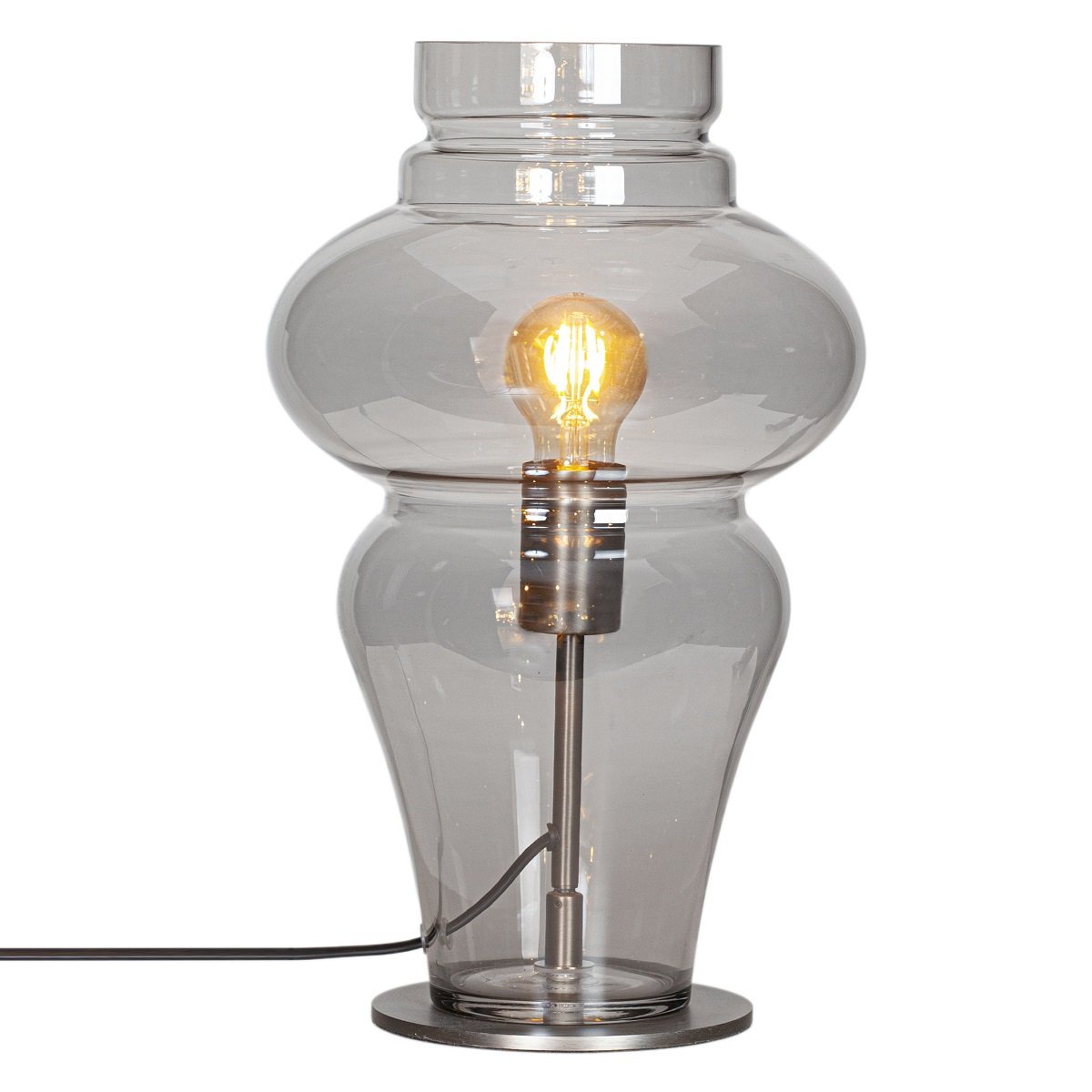 By Ryd�ns 4002670-4500 Tischleuchte Dolores Glas grau