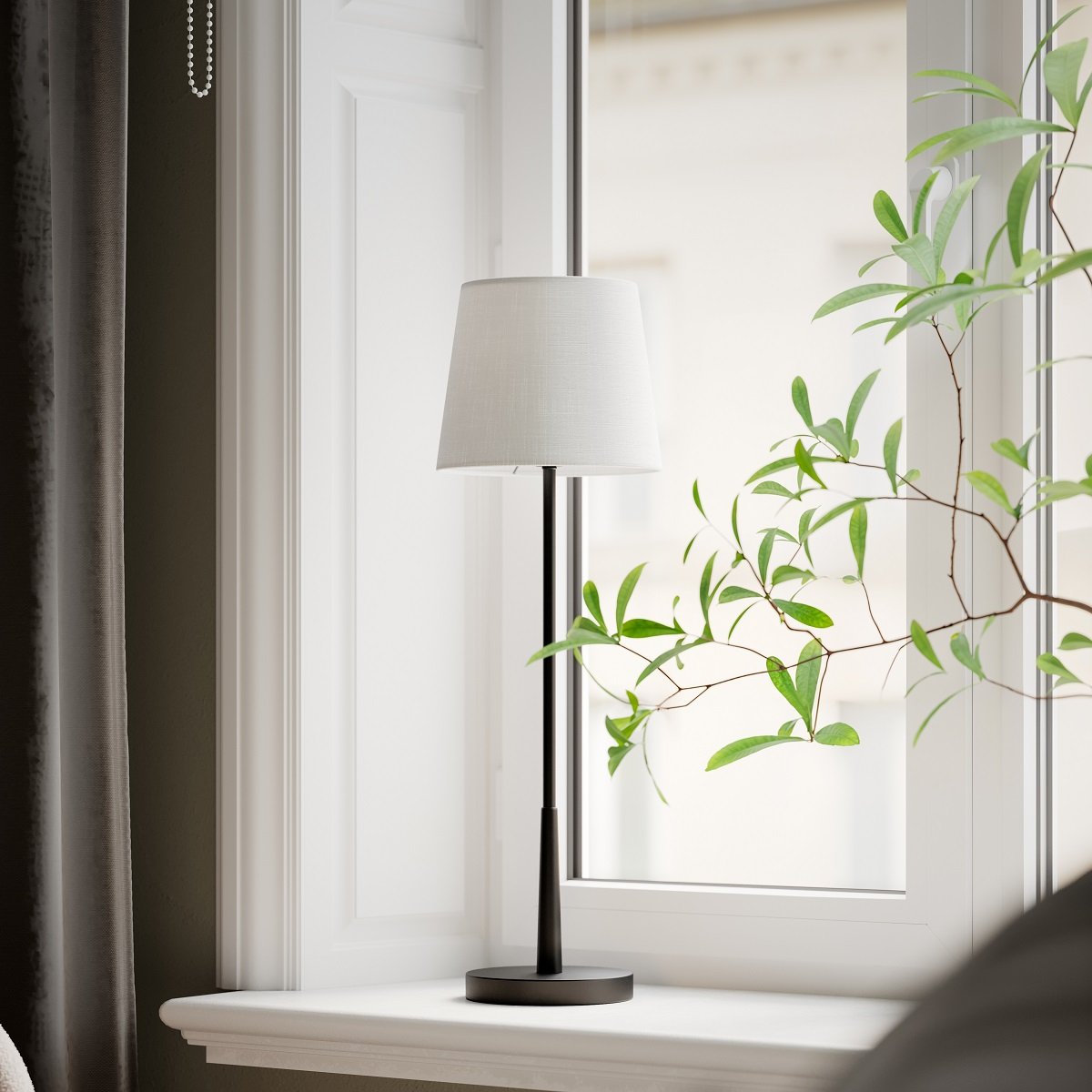 By Ryd�ns 4002740-4002 Lumi 68 Tischleuchte schwarz wei�