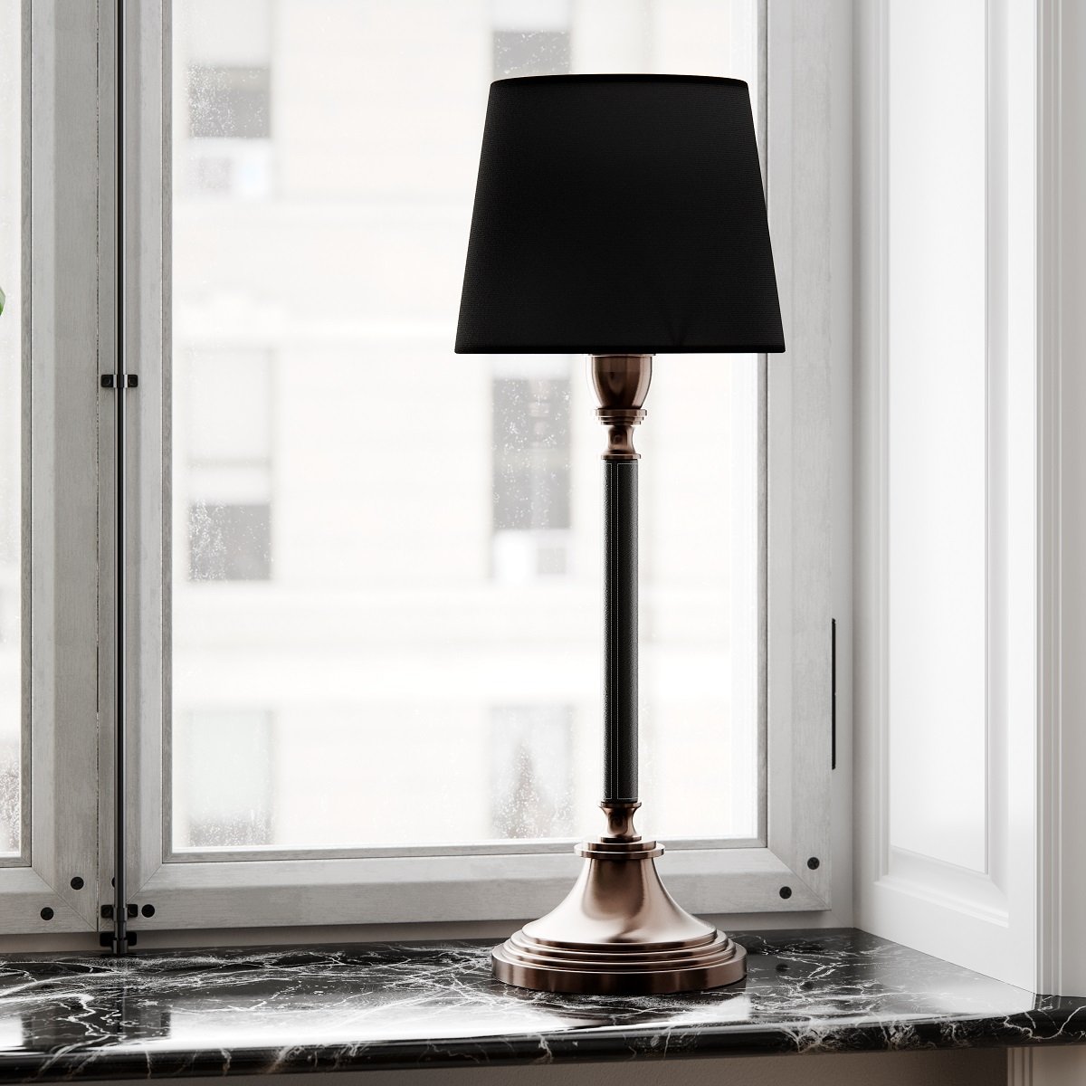 By Ryd�ns 4024550-4000 Dinant Tischleuchte schwarz