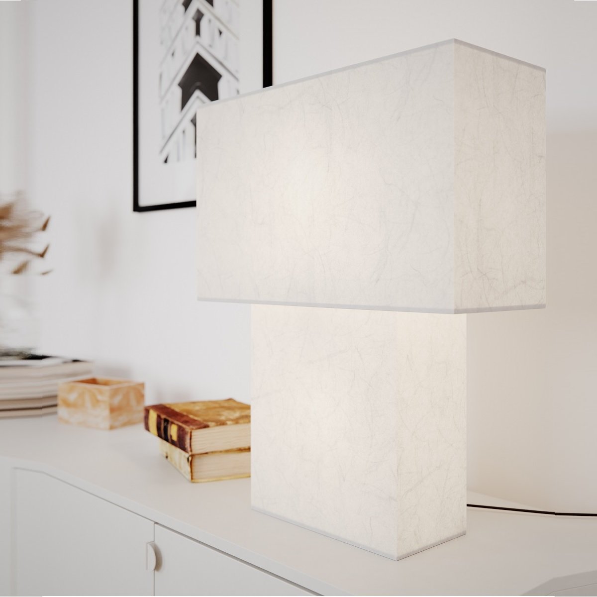 By Ryd�ns 4024610-5000 iSquare Tischleuchte 2-flammig wei�