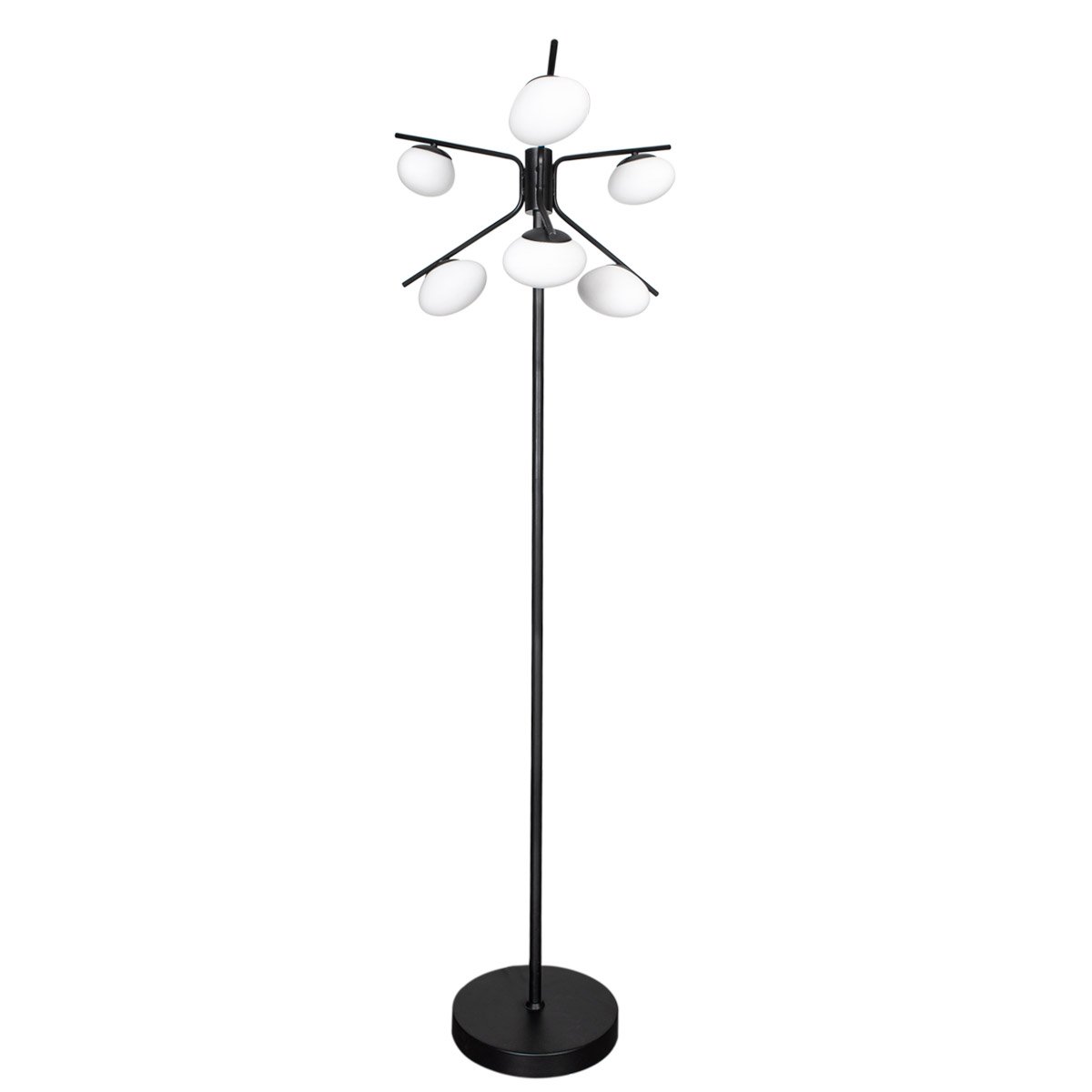 By Ryd�ns 4100880-4002 Stehleuchte Imperia schwarz wei� 165cm