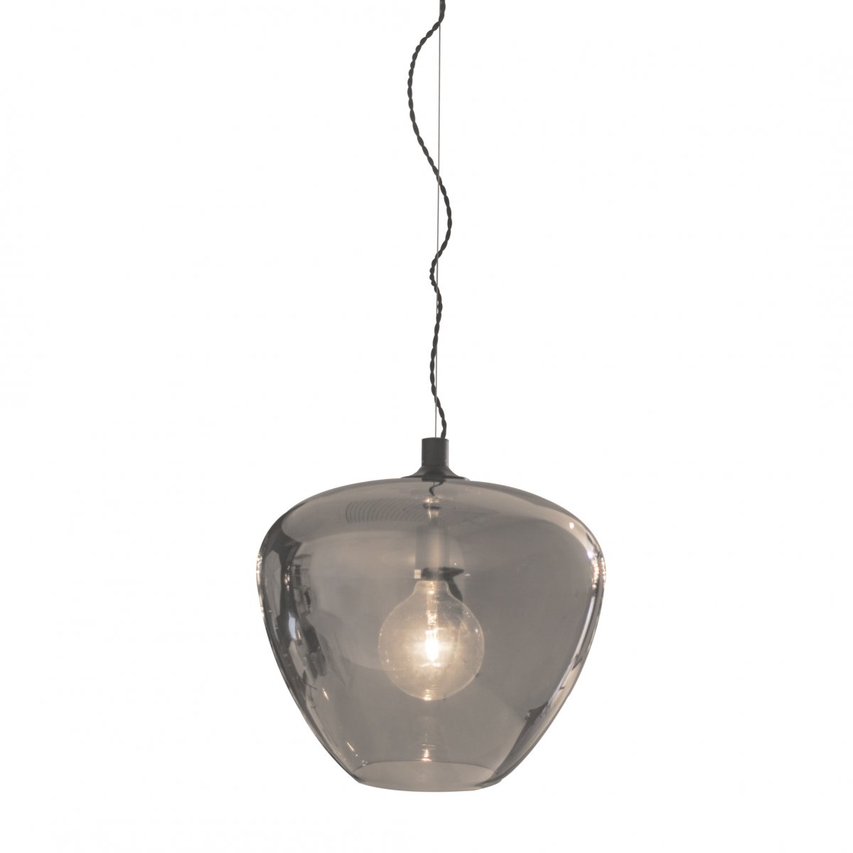 By Ryd�ns 4200870-4505 Pendelleuchte Bellissimo Grande 40 cm rauchfarbig