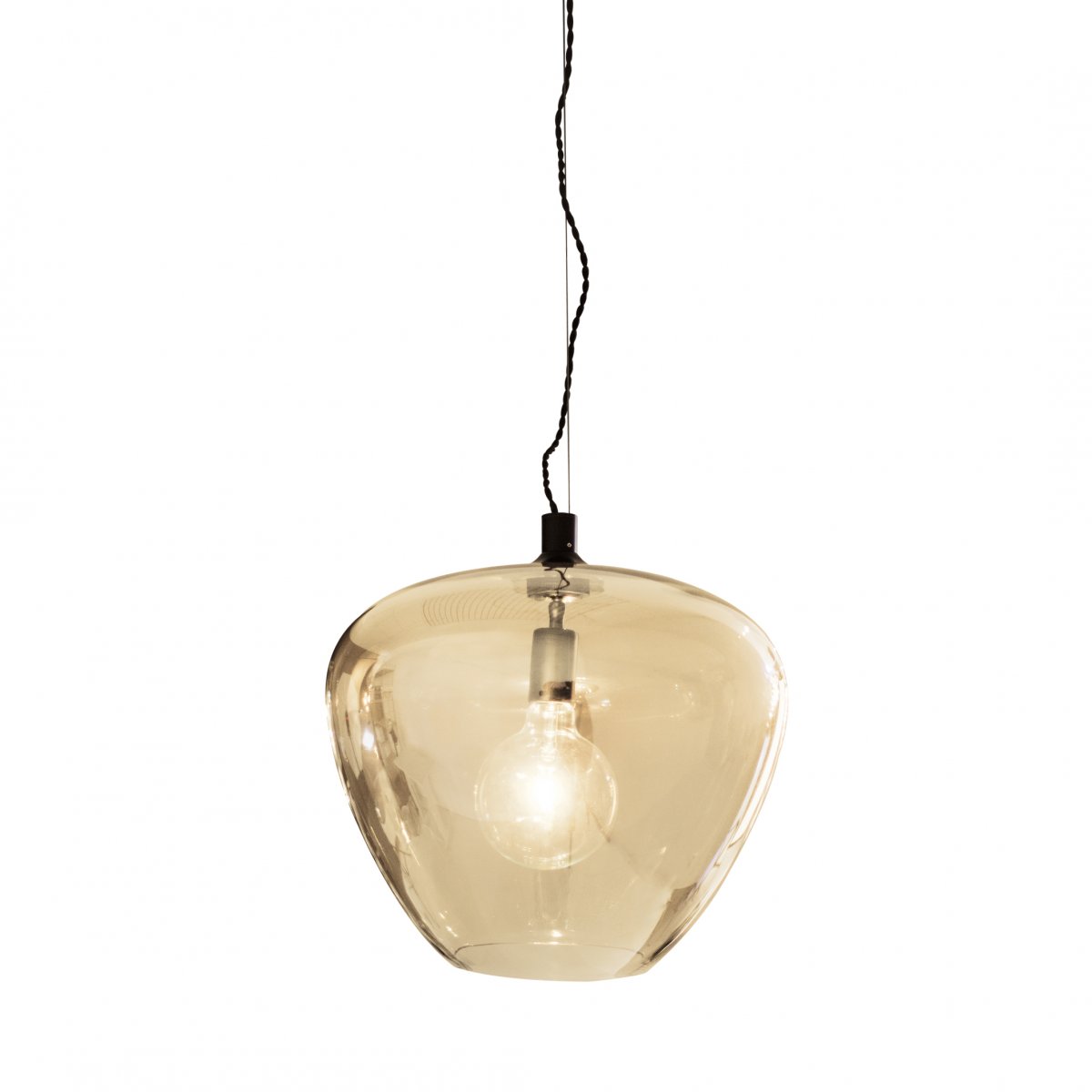 By Ryd�ns 4200870-5503 Pendelleuchte Bellissimo Grande 40 cm Bernsteinfarben