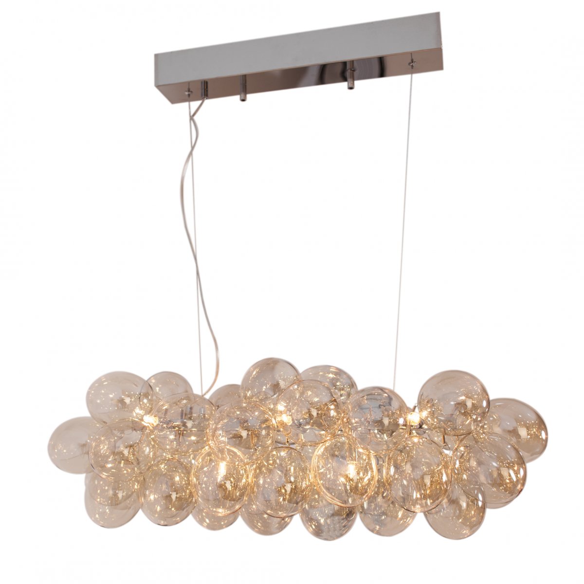 By Ryd�ns 4200880-5503 Pendelleuchte Gross Bar L 80 cm Bernsteinfarben