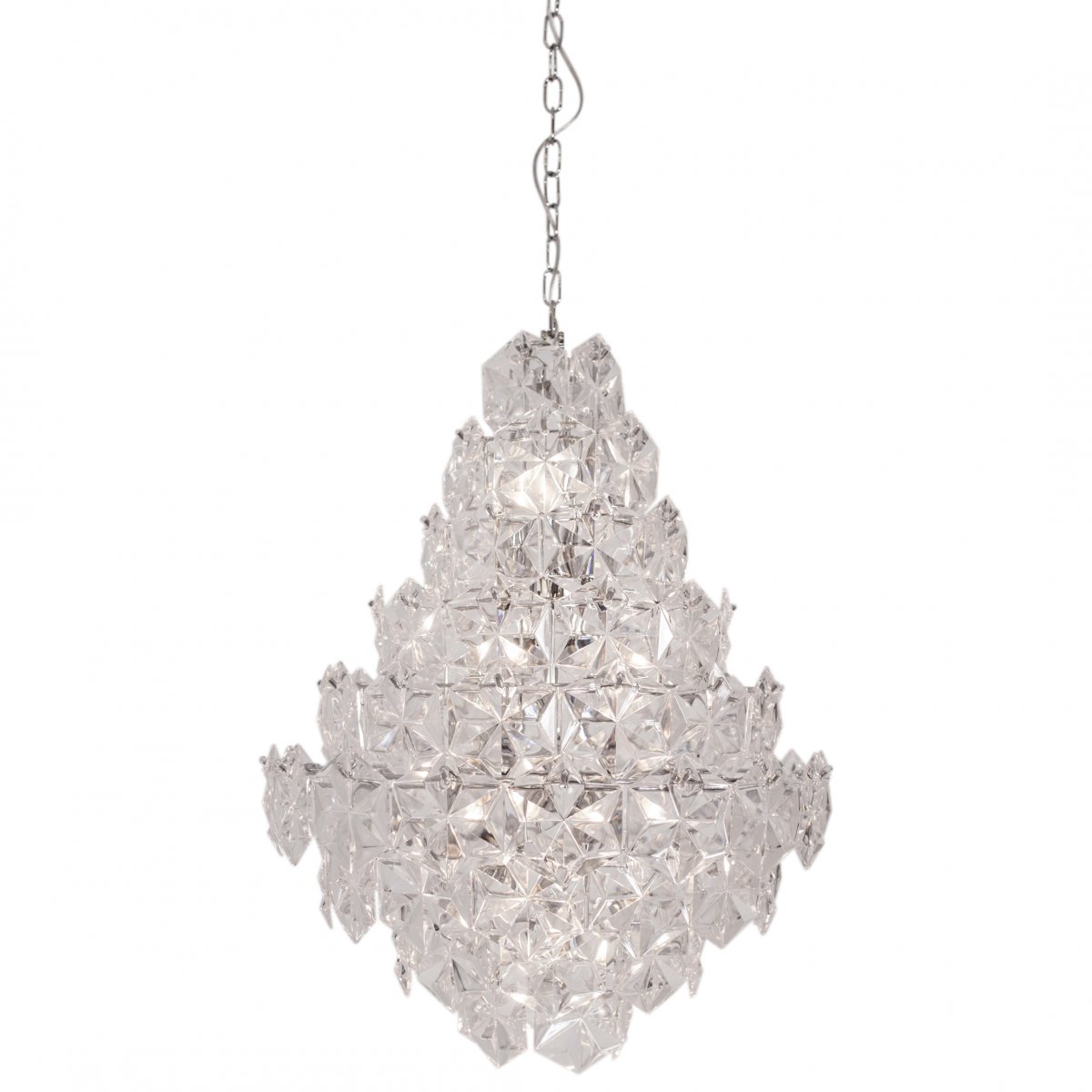 By Ryd�ns 4200940-6510 Pendelleuchte Monarque Grande 57 cm Chrom klar