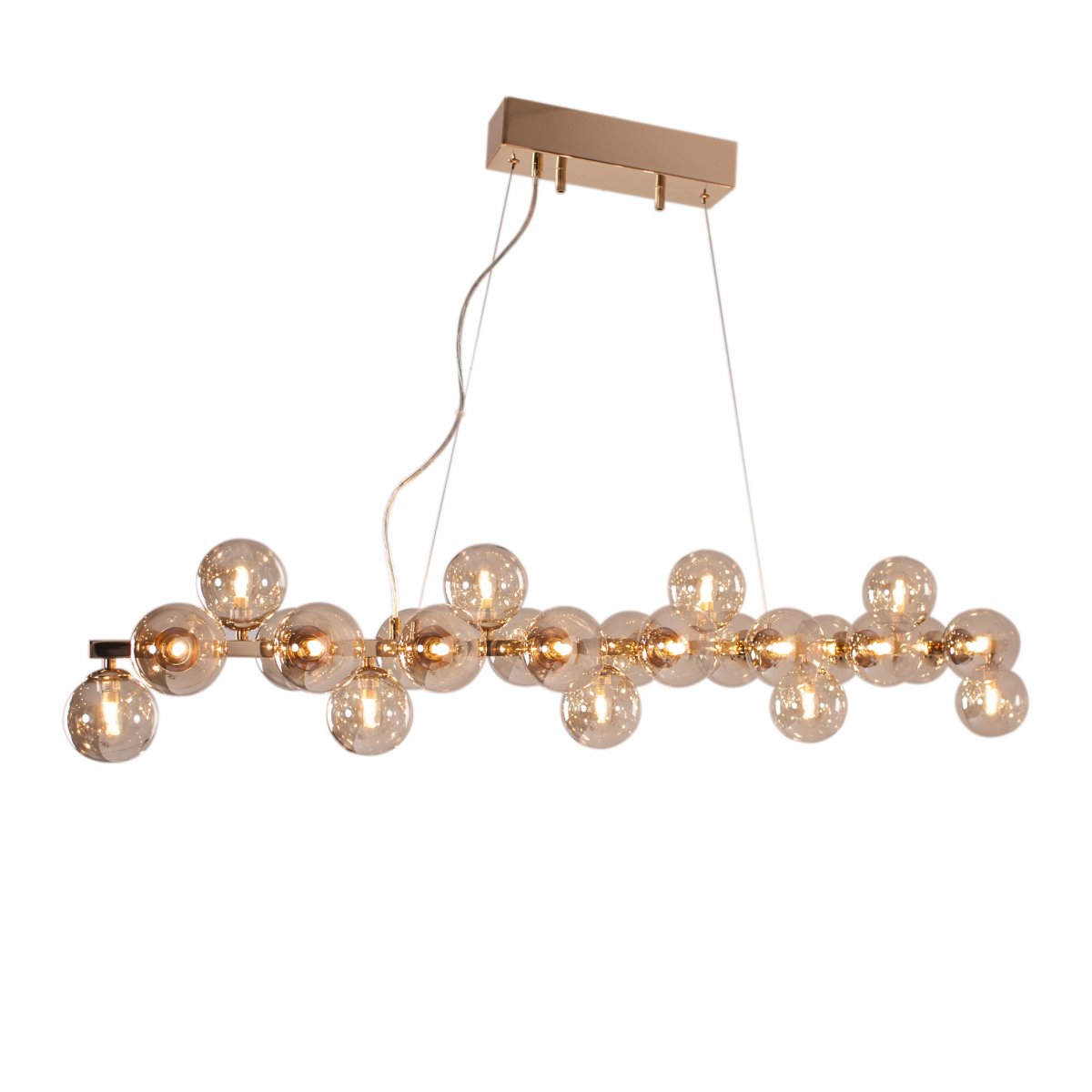 By Ryd�ns 4200960-5503 Pendelleuchte Splendor Bar L 124cm Gold Amber