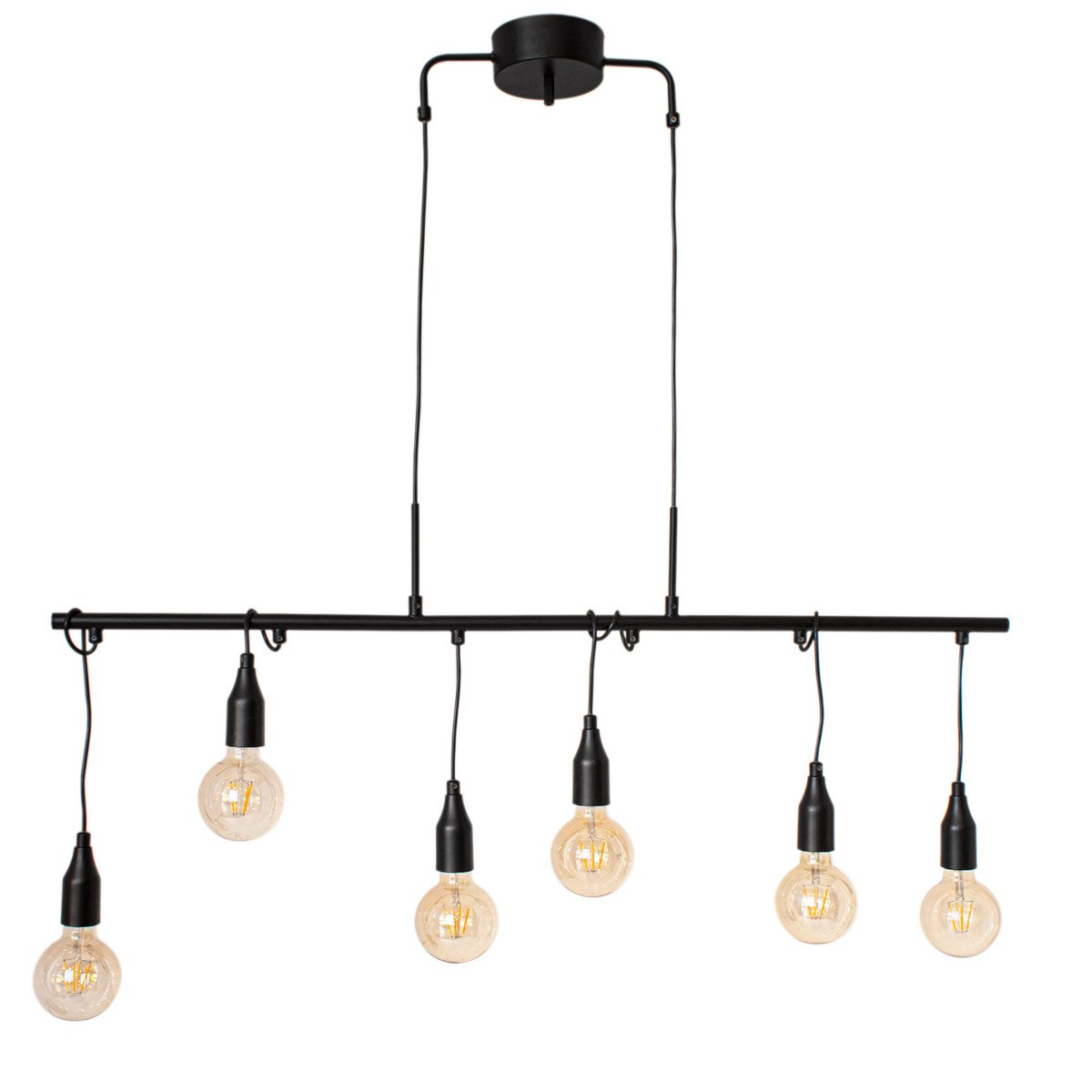 By Ryd�ns 4201530-4002 Skyline H�ngeleuchte 6-flammig schwarz matt