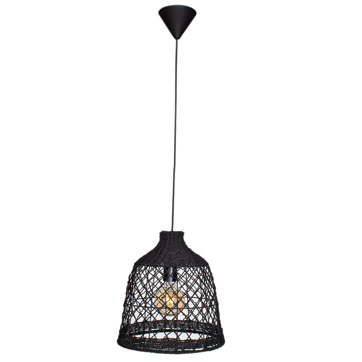 By Ryd�ns 4201760-4000 Pendelleuchte Lucena 1-flammig schwarz E27