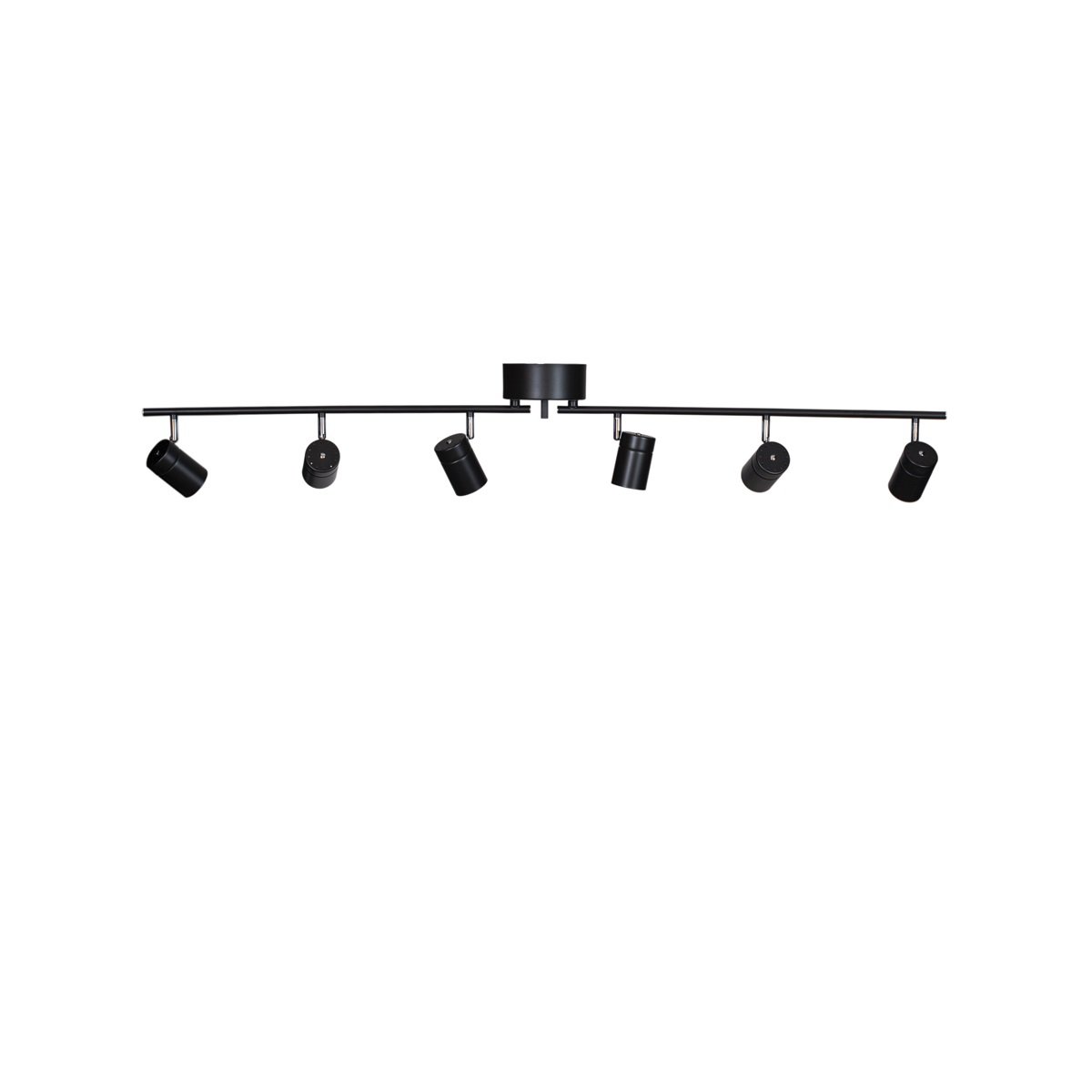 By Ryd�ns 4202100-4002 Deckenleuchte Correct 6-flammig schwarz GU10