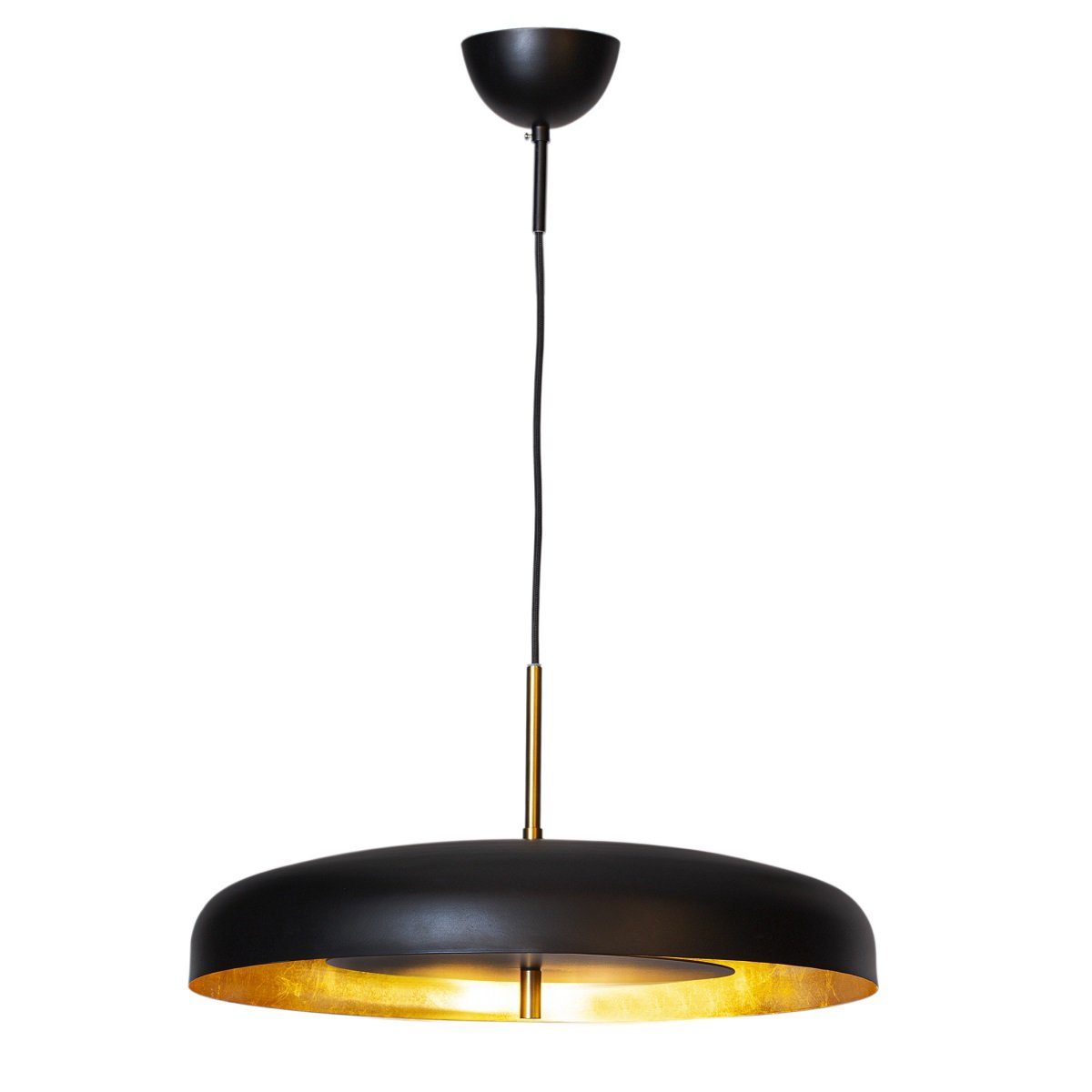 By Ryd�ns 4202160-4002 Pendelleuchte Shelby 50cm schwarz gold
