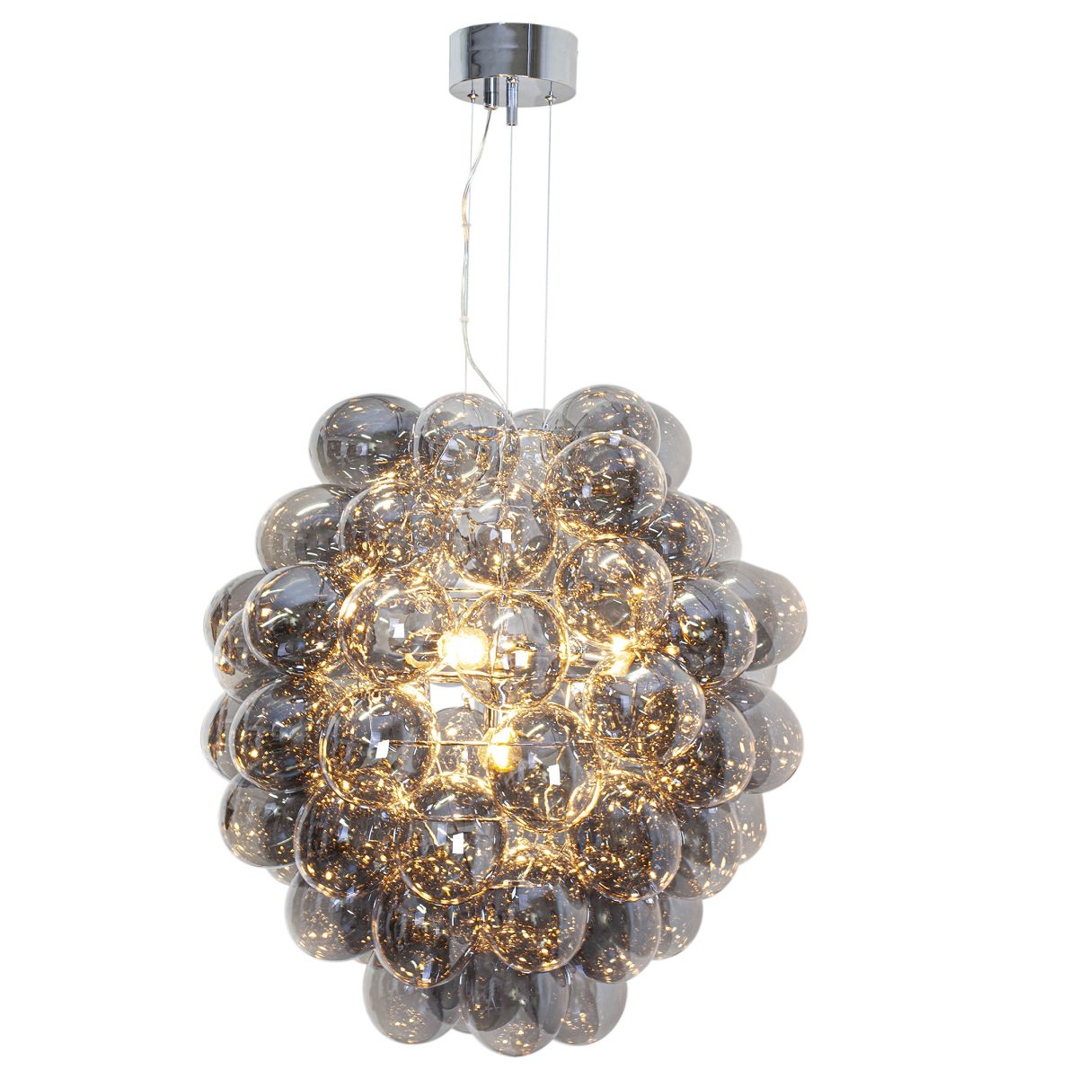 By Ryd�ns 4202230-4500 Pendelleuchte Deluxe 4-flammig hellgrau