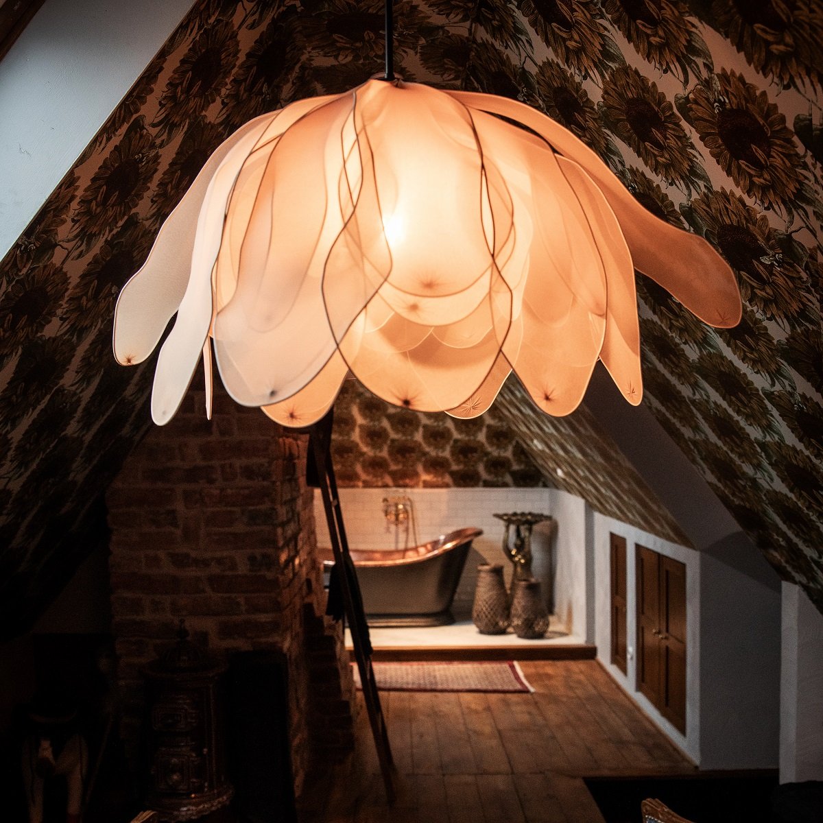 By Ryd�ns 4202270-5507 Lou Lou 80 Pendelleuchte natur