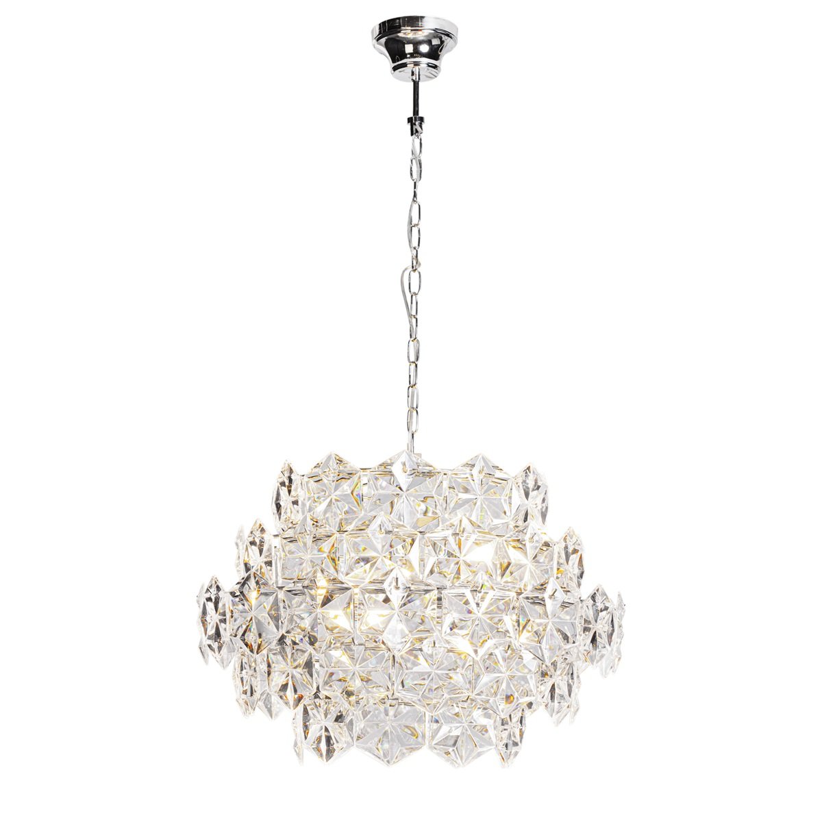 By Ryd�ns 4202350-6510 Monarque Mini Pendelleuchte 3-flammig chrom-klar