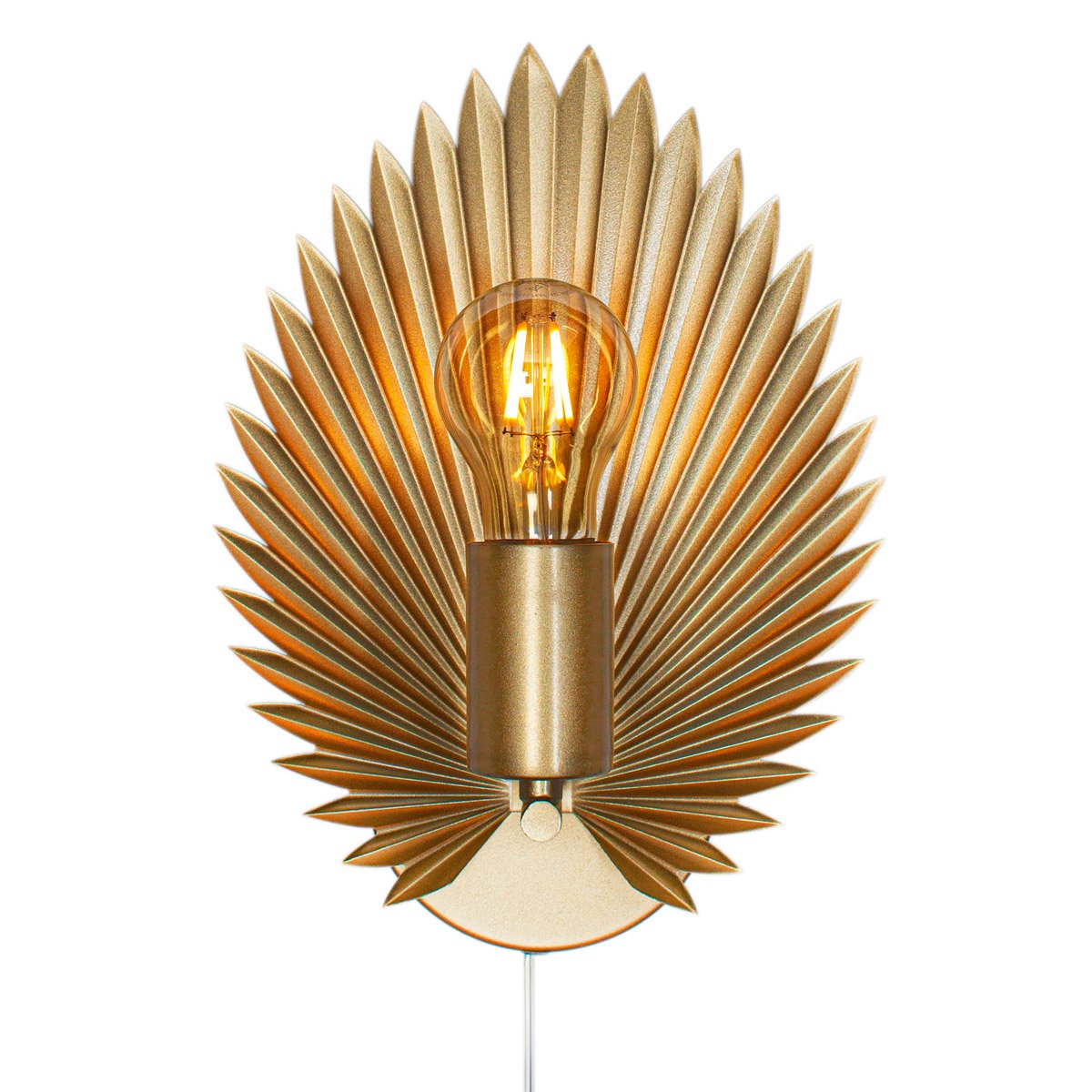 By Ryd�ns 4300470-6503 Wandleuchte Aruba gold E27 1-flammig