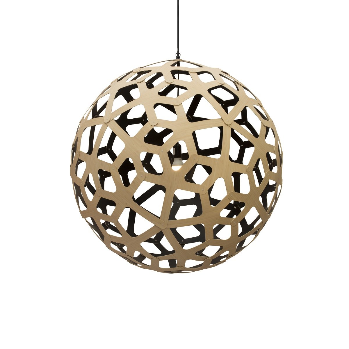 David Trubridge Coral Pendelleuchte � 100cm Innen schwarz