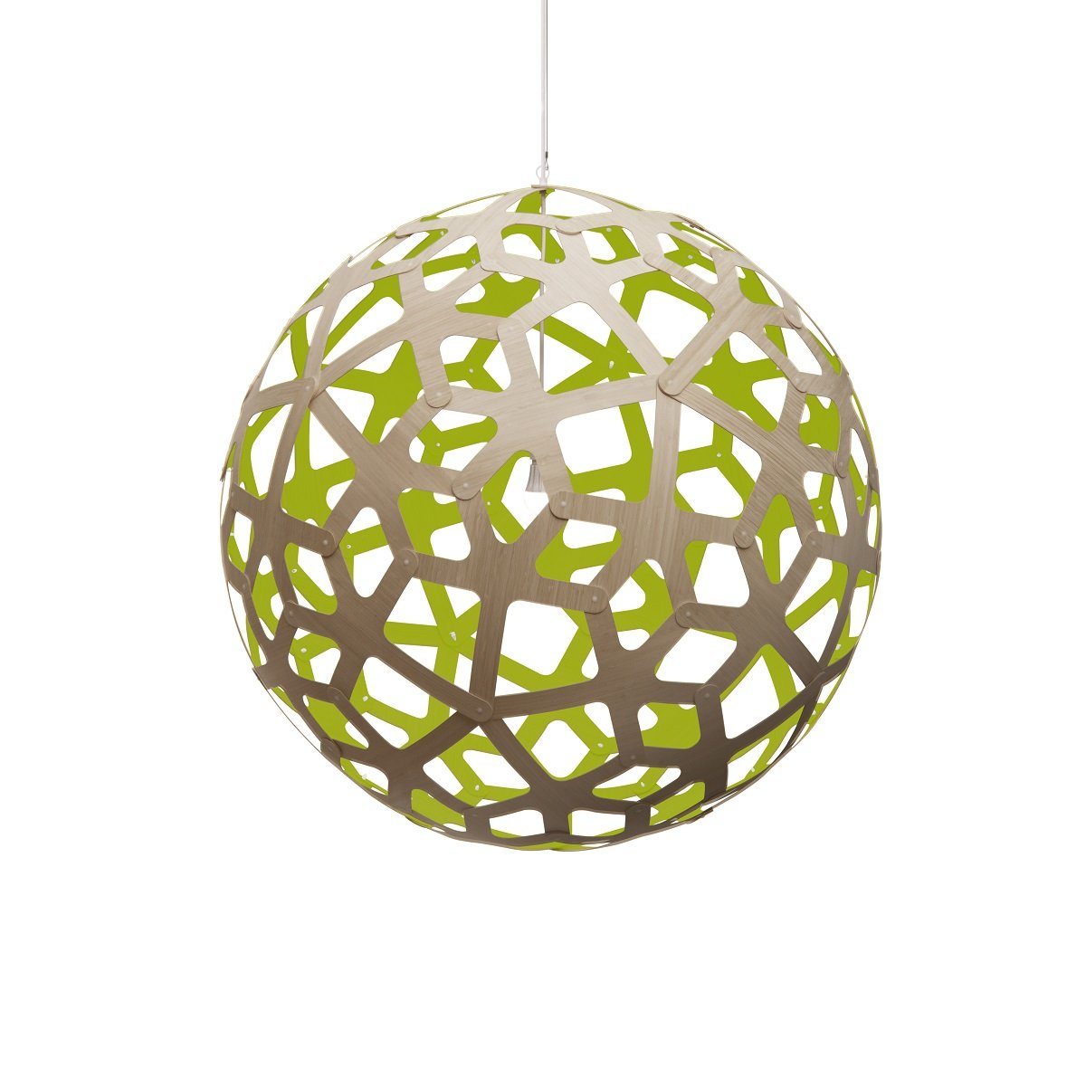 David Trubridge Coral Pendelleuchte � 100cm limette