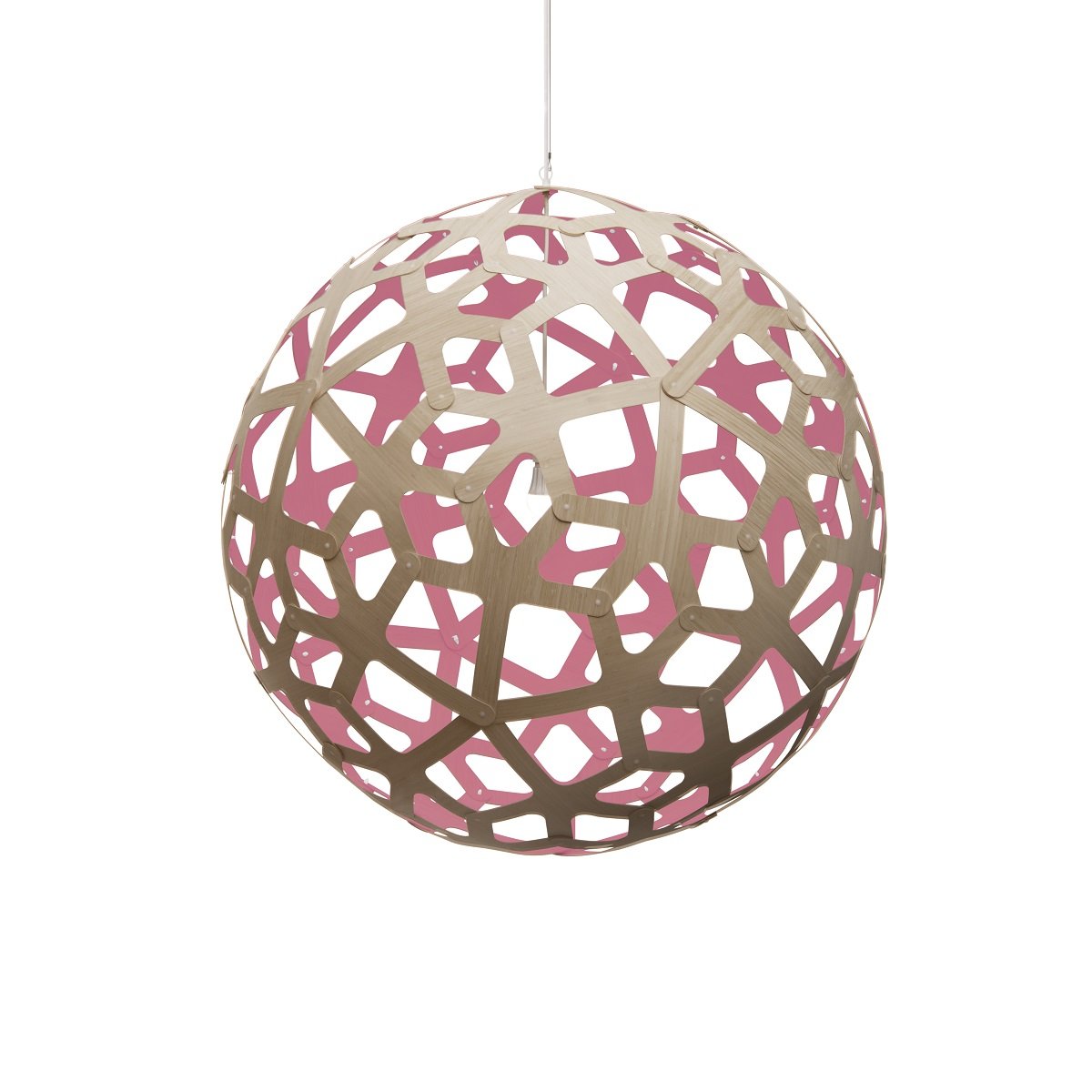 David Trubridge Coral Pendelleuchte � 100cm pink