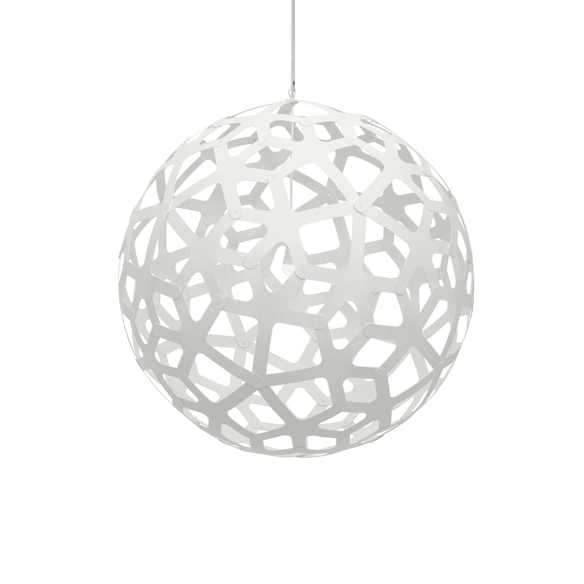 David Trubridge Coral Pendelleuchte � 100cm wei� 2 Seiten