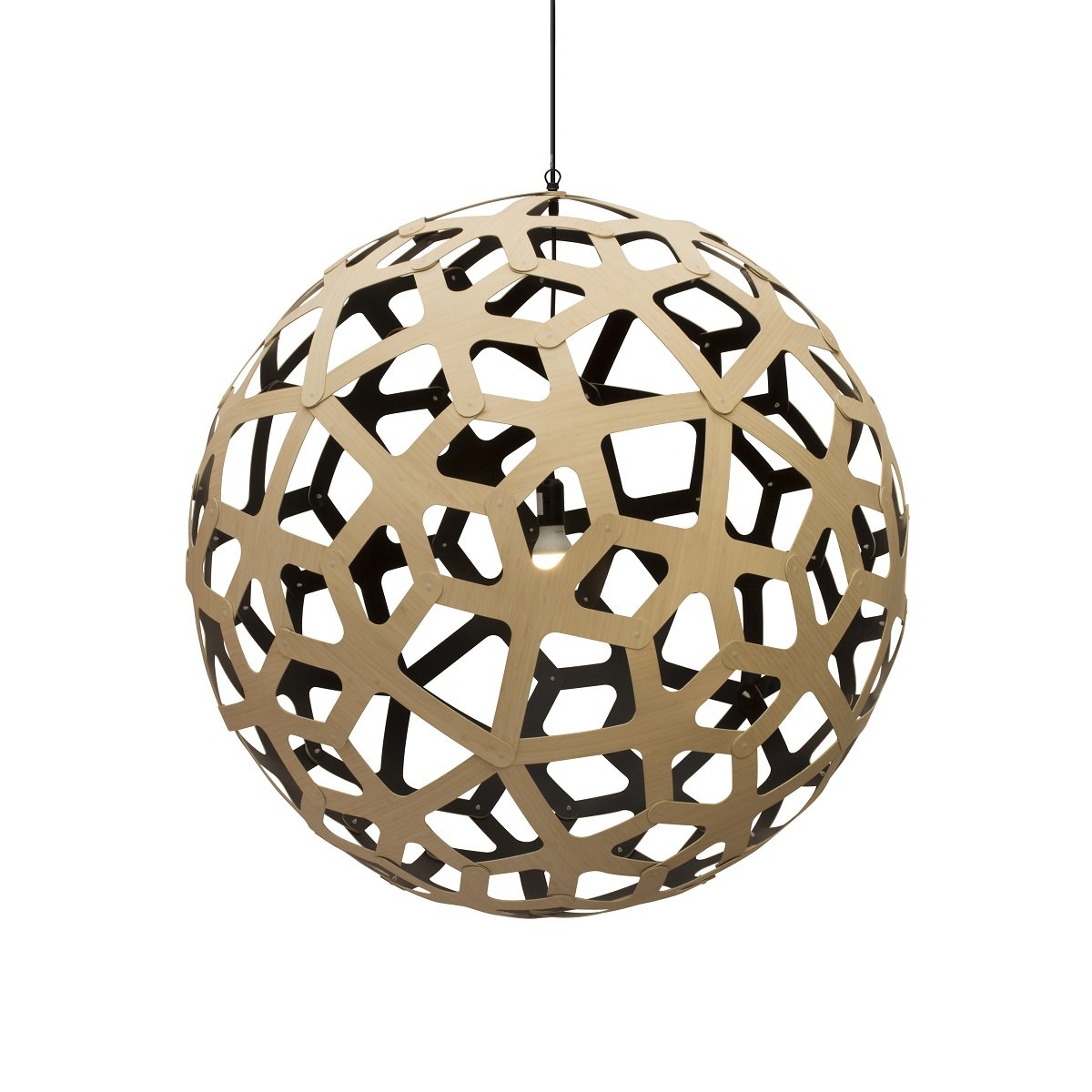 David Trubridge Coral Pendelleuchte � 120cm Innen schwarz